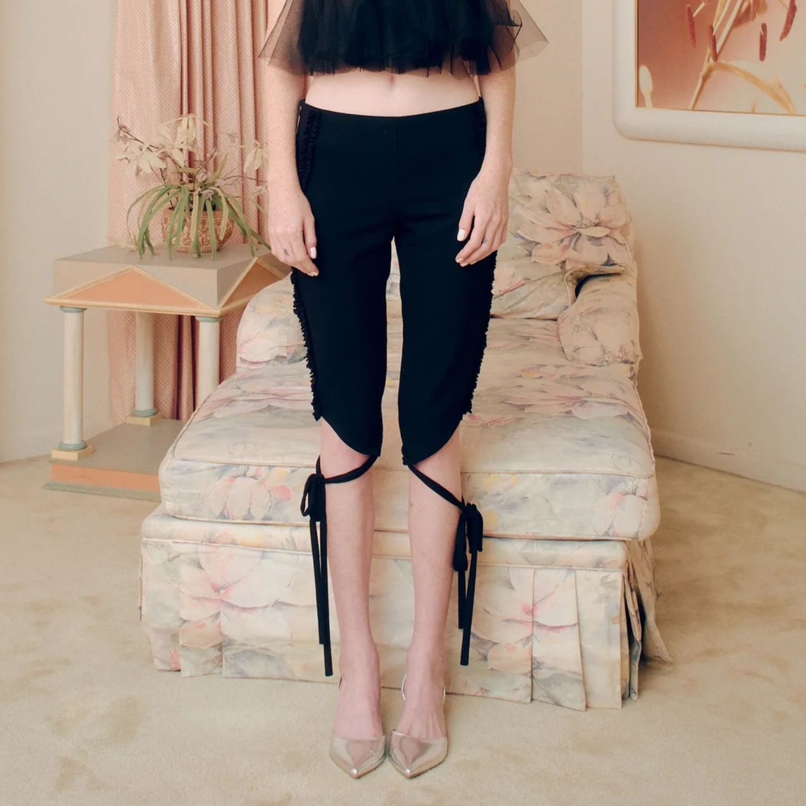 러브 노트 카프리 팬츠