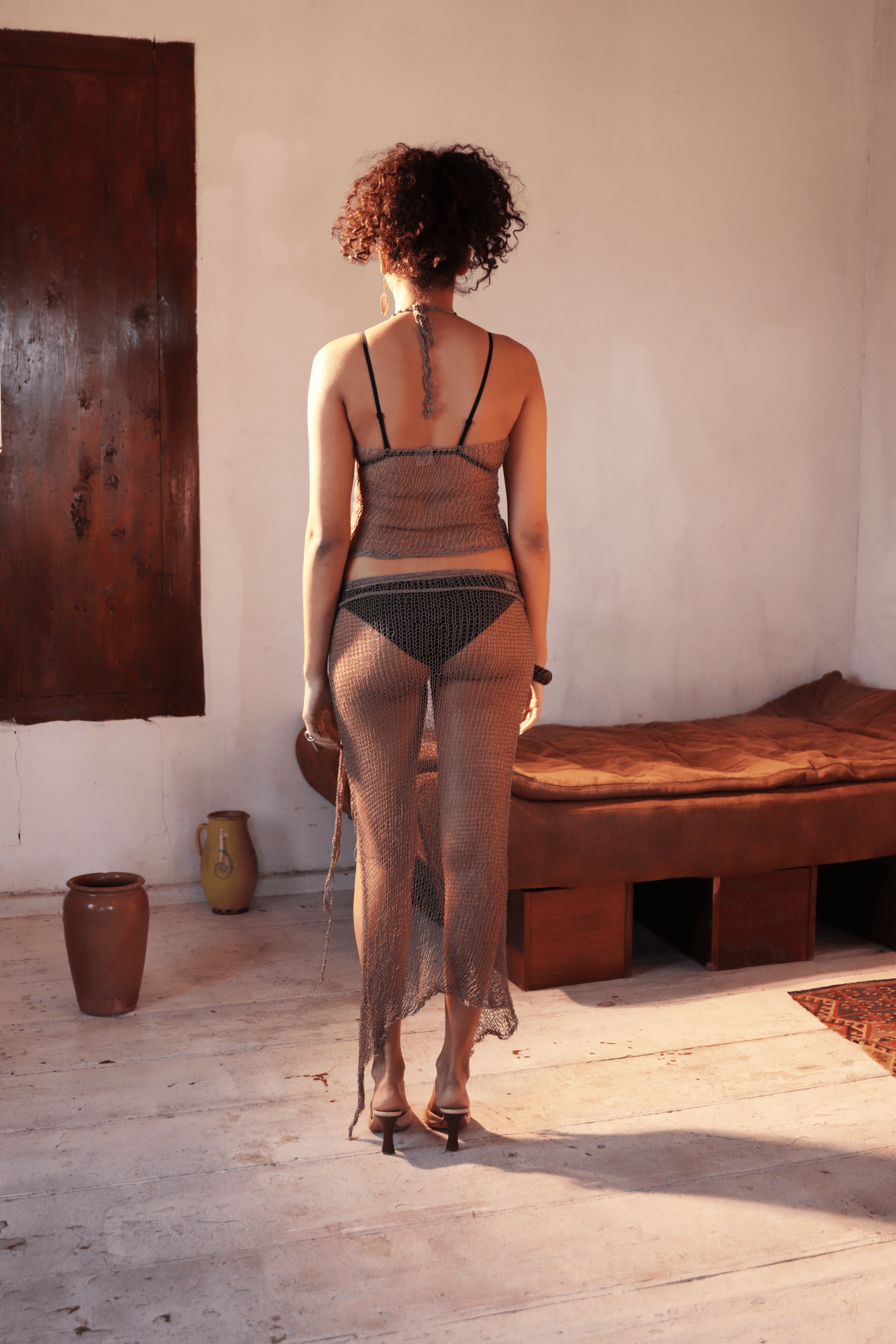 Pareo Tina Skirt in Swamp