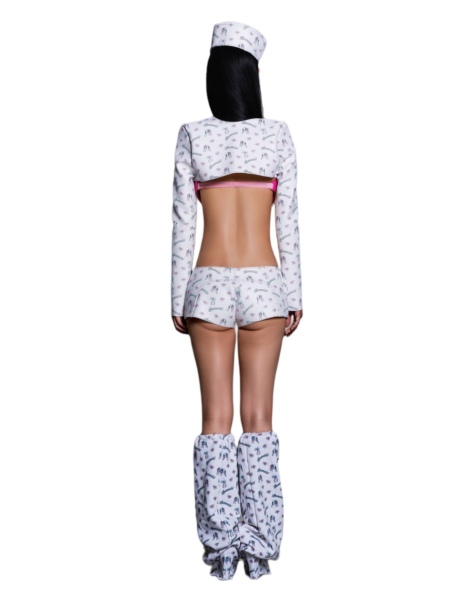 Lapinou Leather Micro Short