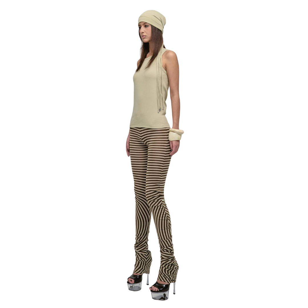 Spiral Leggings in Olive