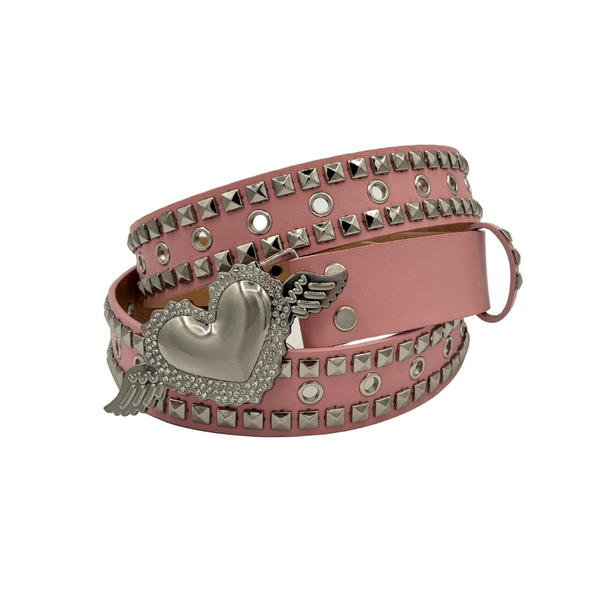 小物 Irina belt Codina Leather - No. 1093 Diamond & Jewel Belt 1 3/4