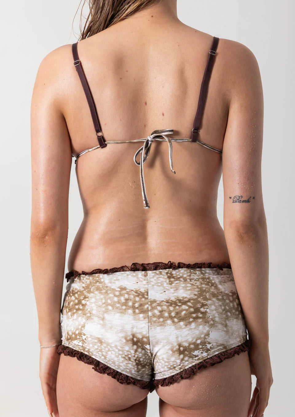 Haven Bikini Bottom in Deer