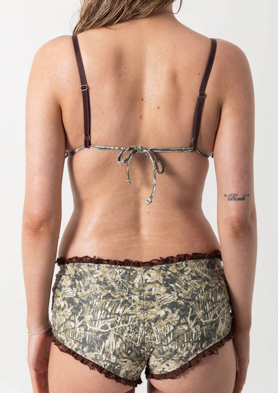 카모 무늬 헤이븐 비키니 바텀