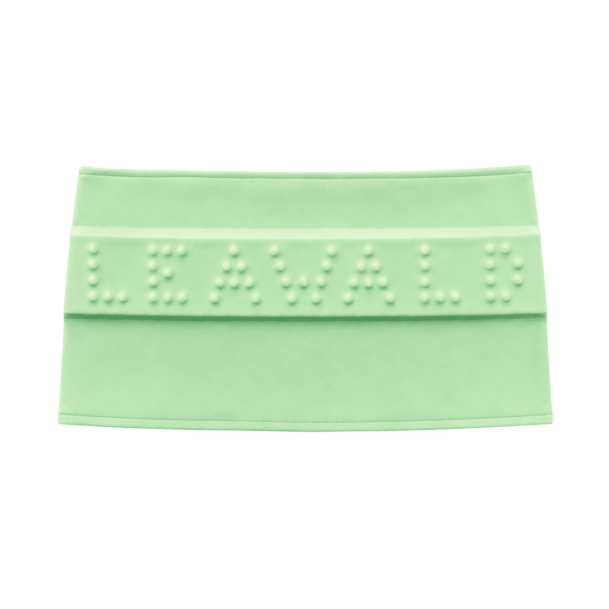 Buckle Me Mini Skirt in Green