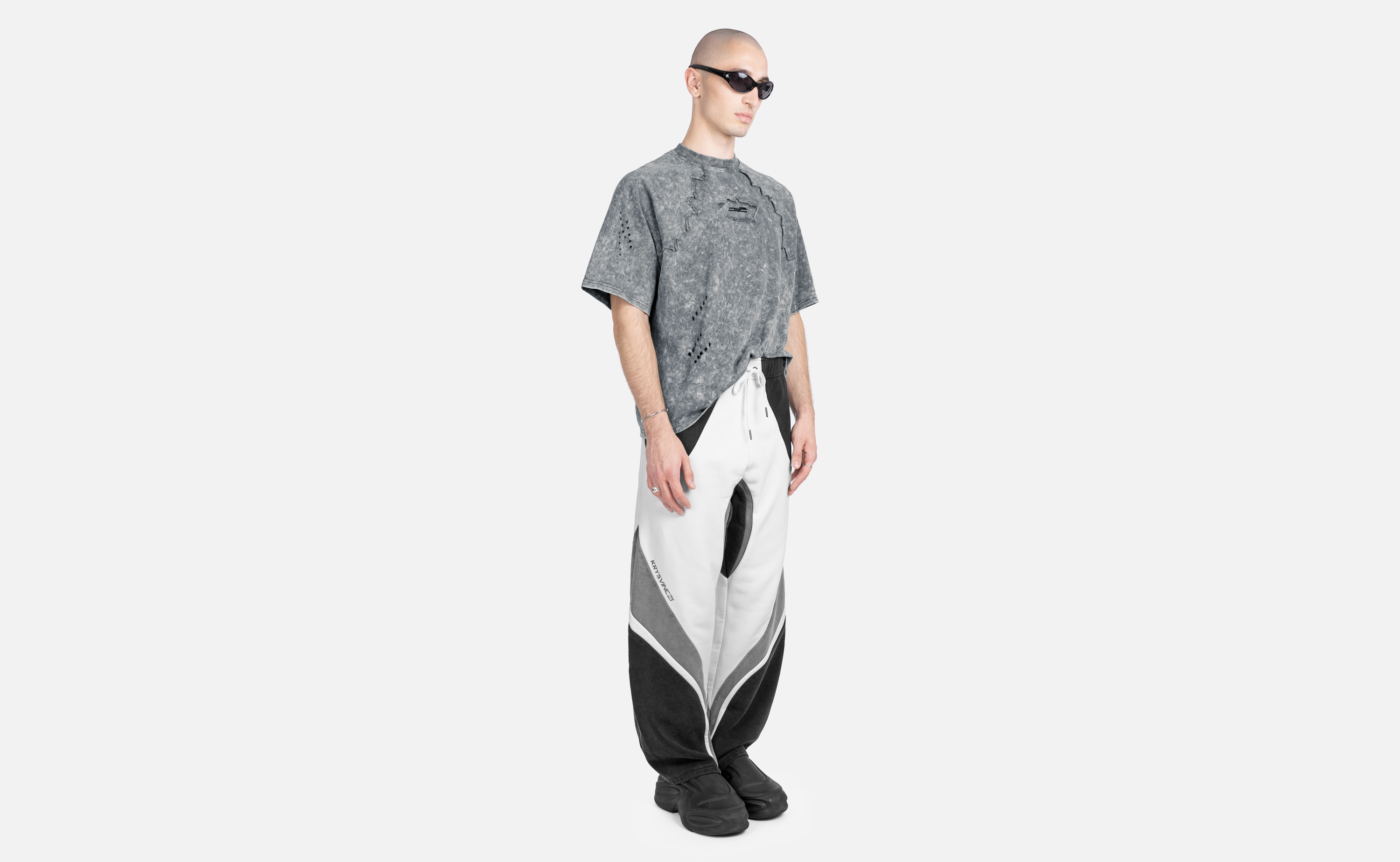 Acid T-Shirt in Grey