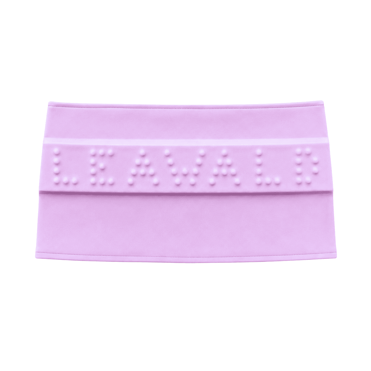 Buckle Me Mini Skirt in Purple