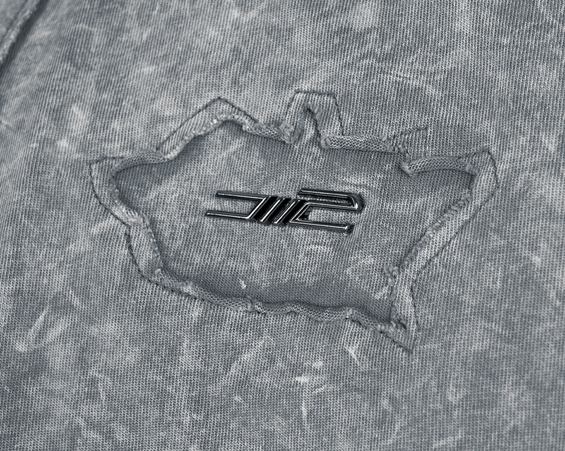 Acid T-Shirt in Grey