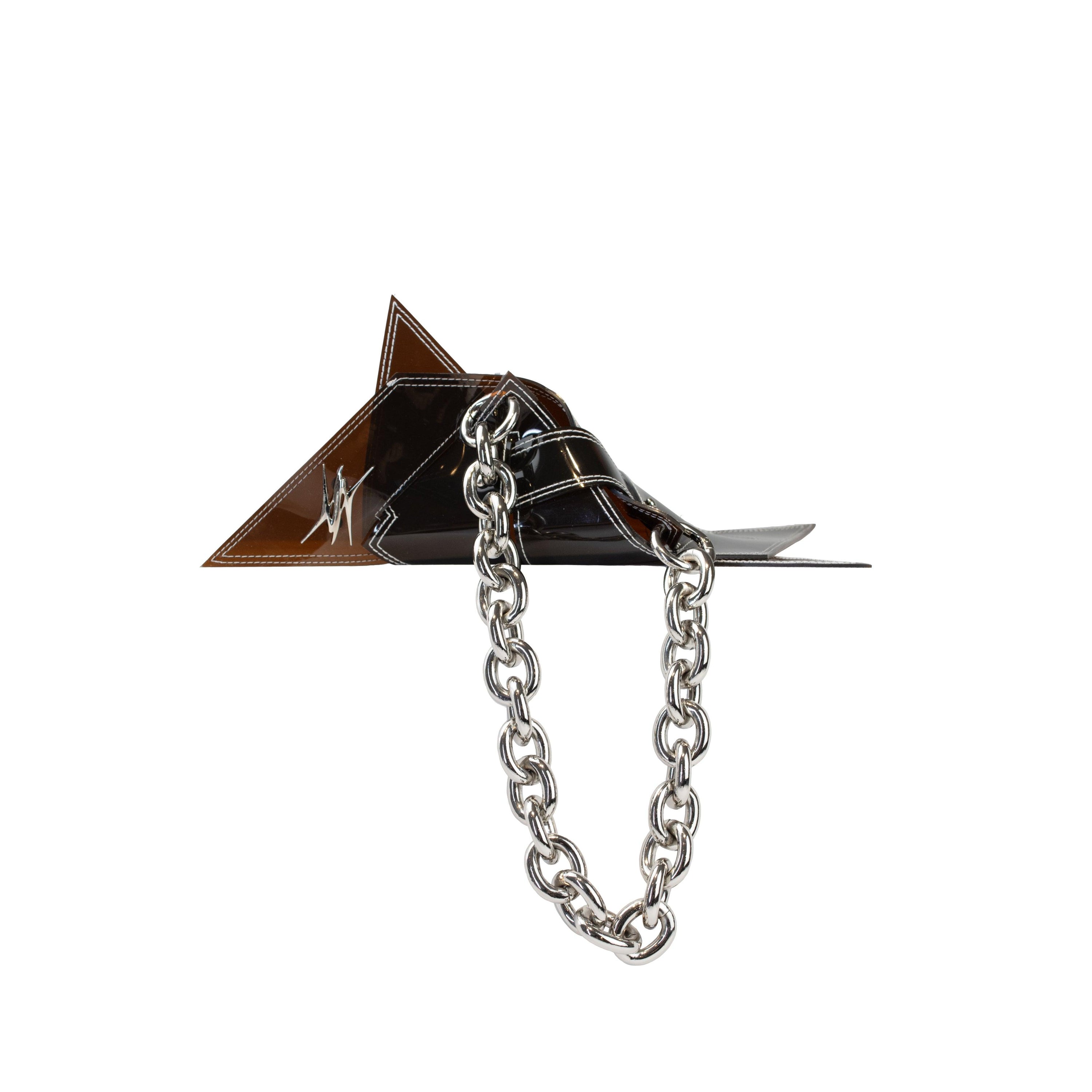 Geometric Alien Bag in Orange