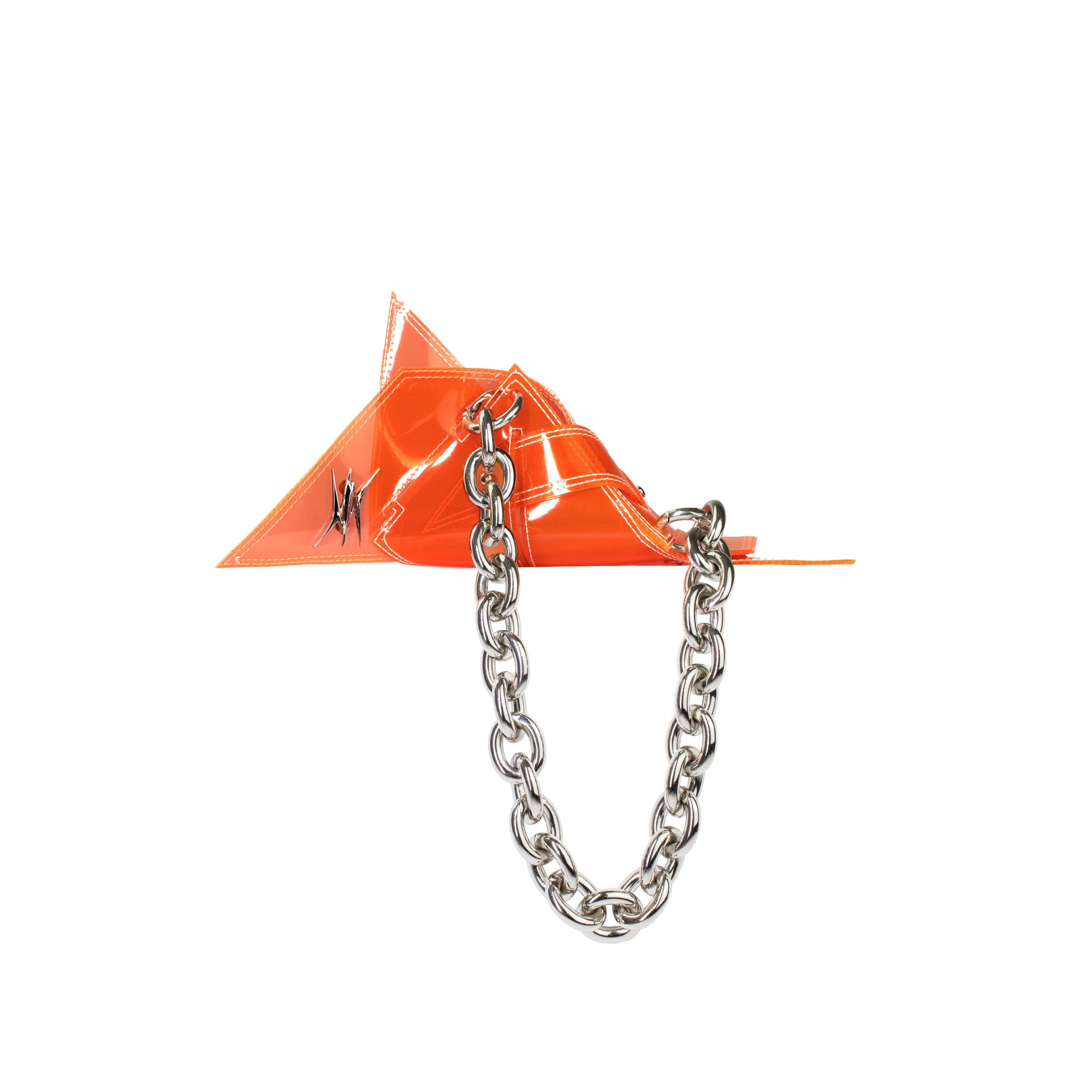 Geometric Alien Bag in Orange