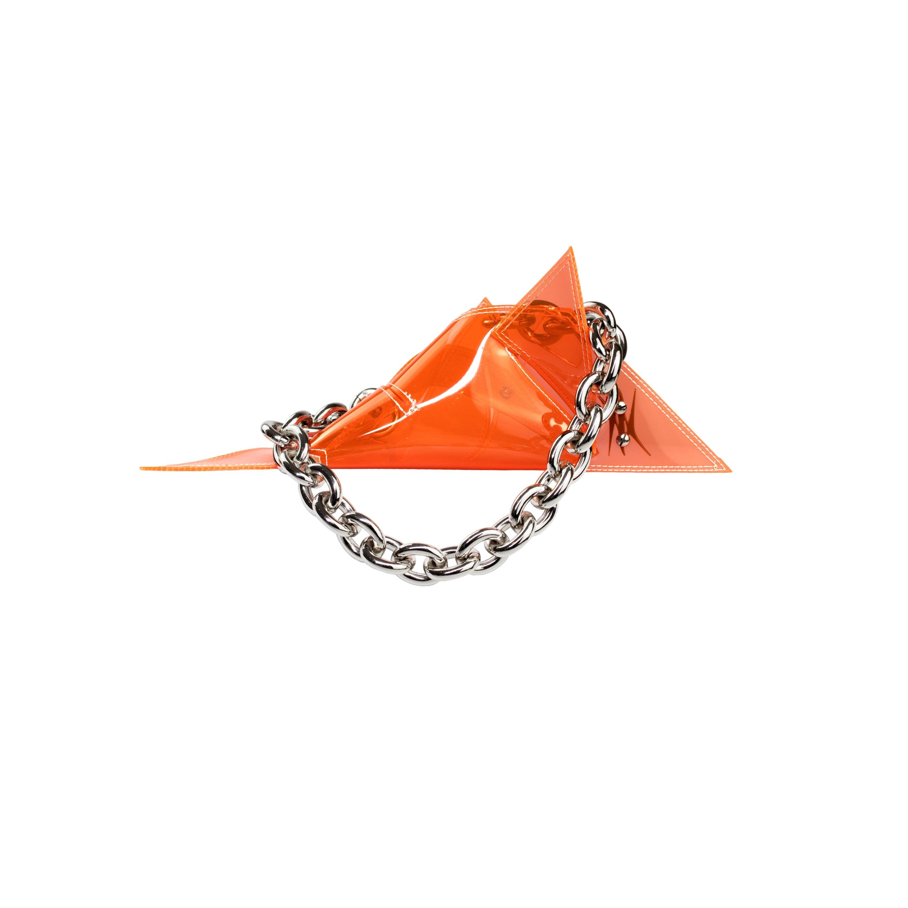 Geometric Alien Bag in Orange