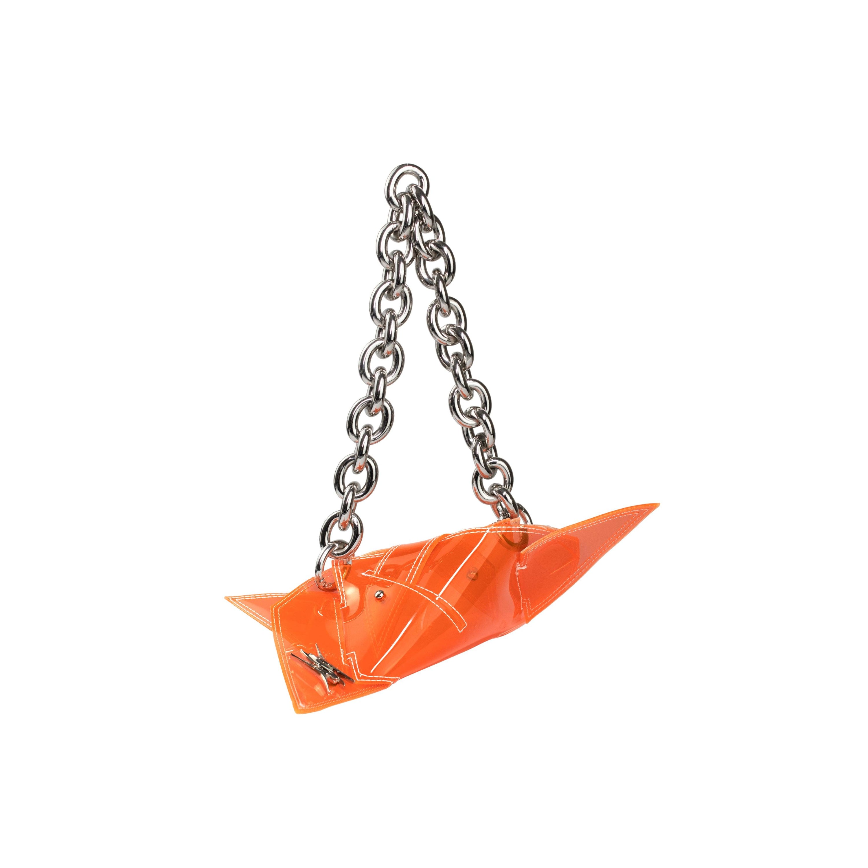 Geometric Alien Bag in Orange
