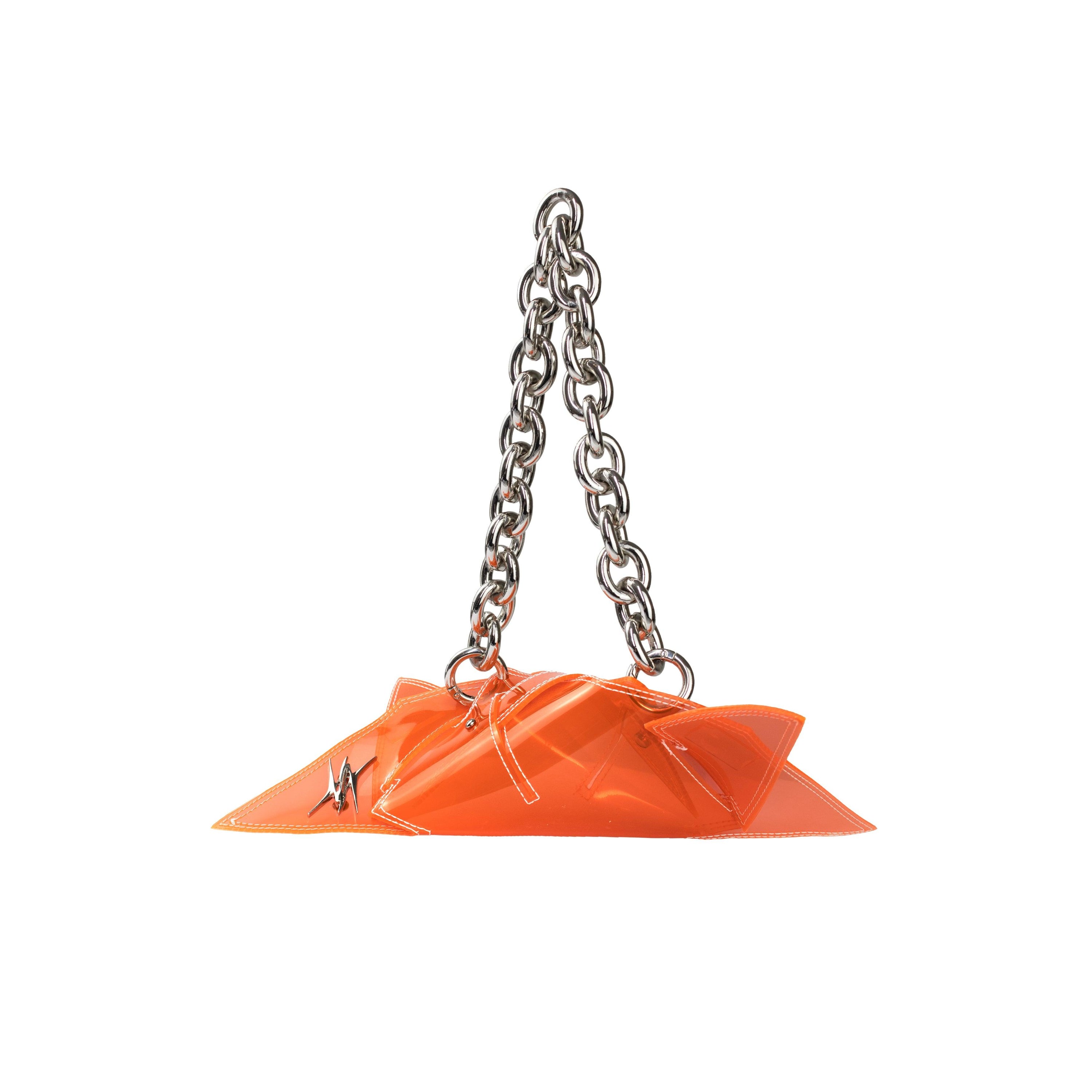 Geometric Alien Bag in Orange