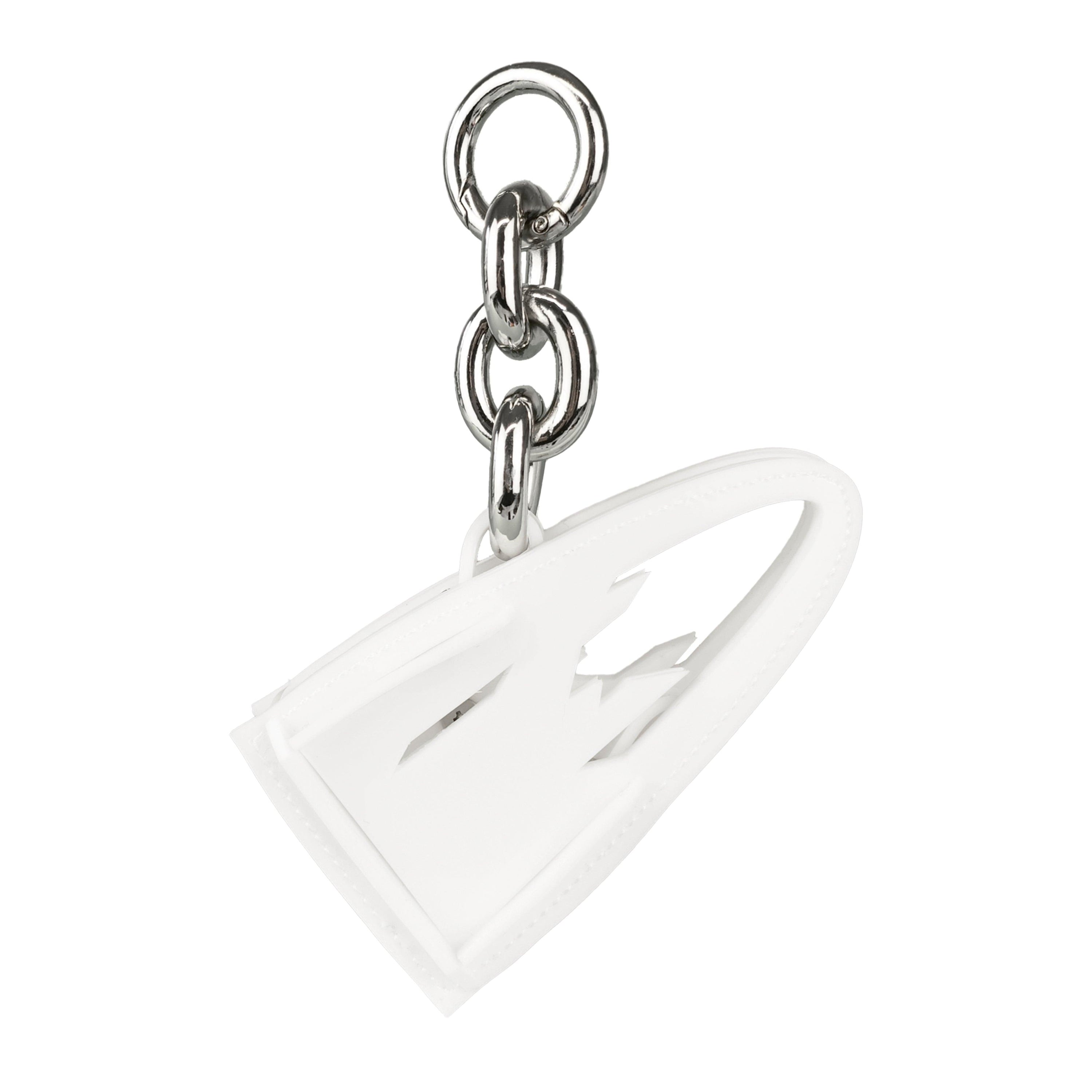 Alien Bag Keychain in White