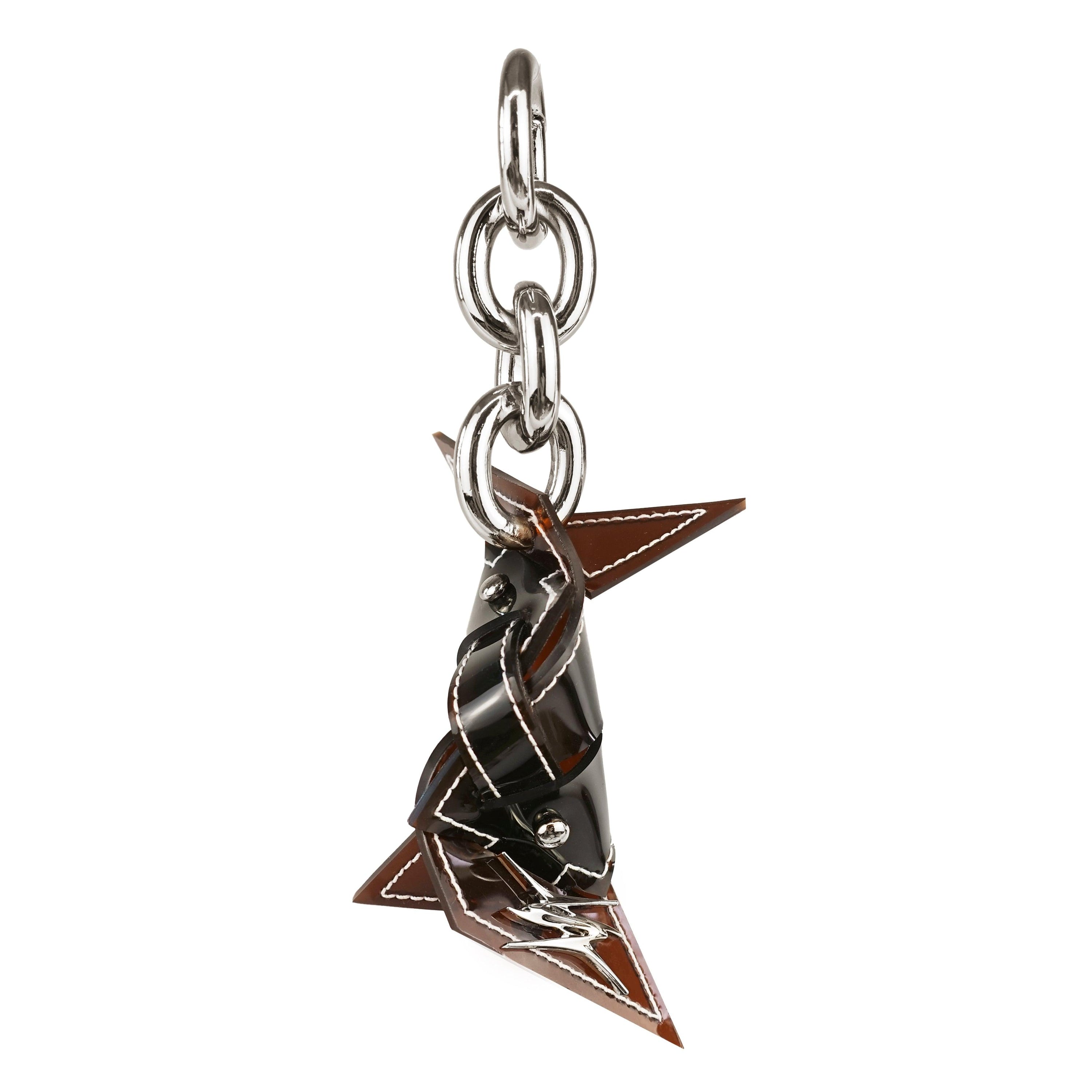 Alien Bag ∞ Keychain in Dark Brown
