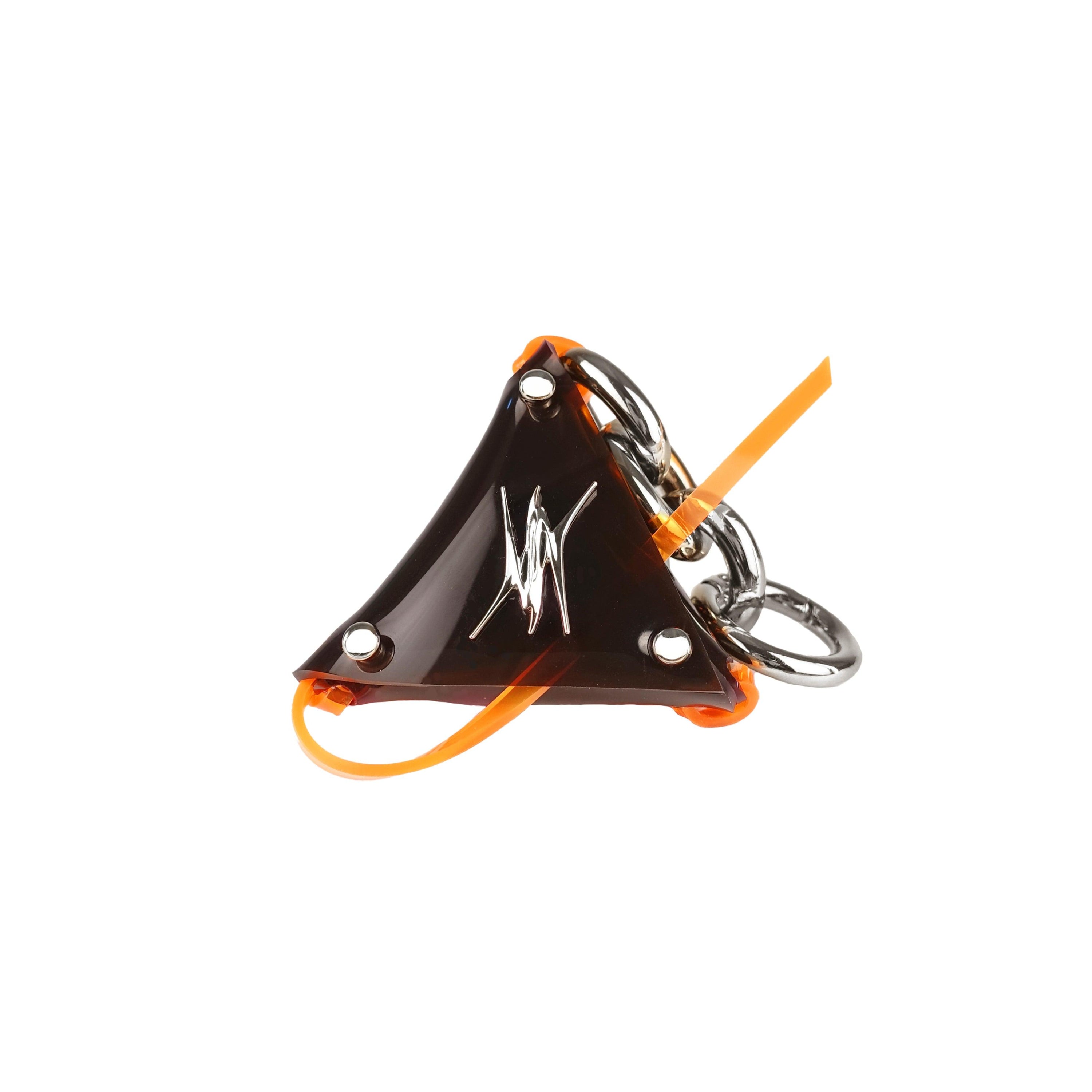 Alien Bag △ Keychain in Dark Brown