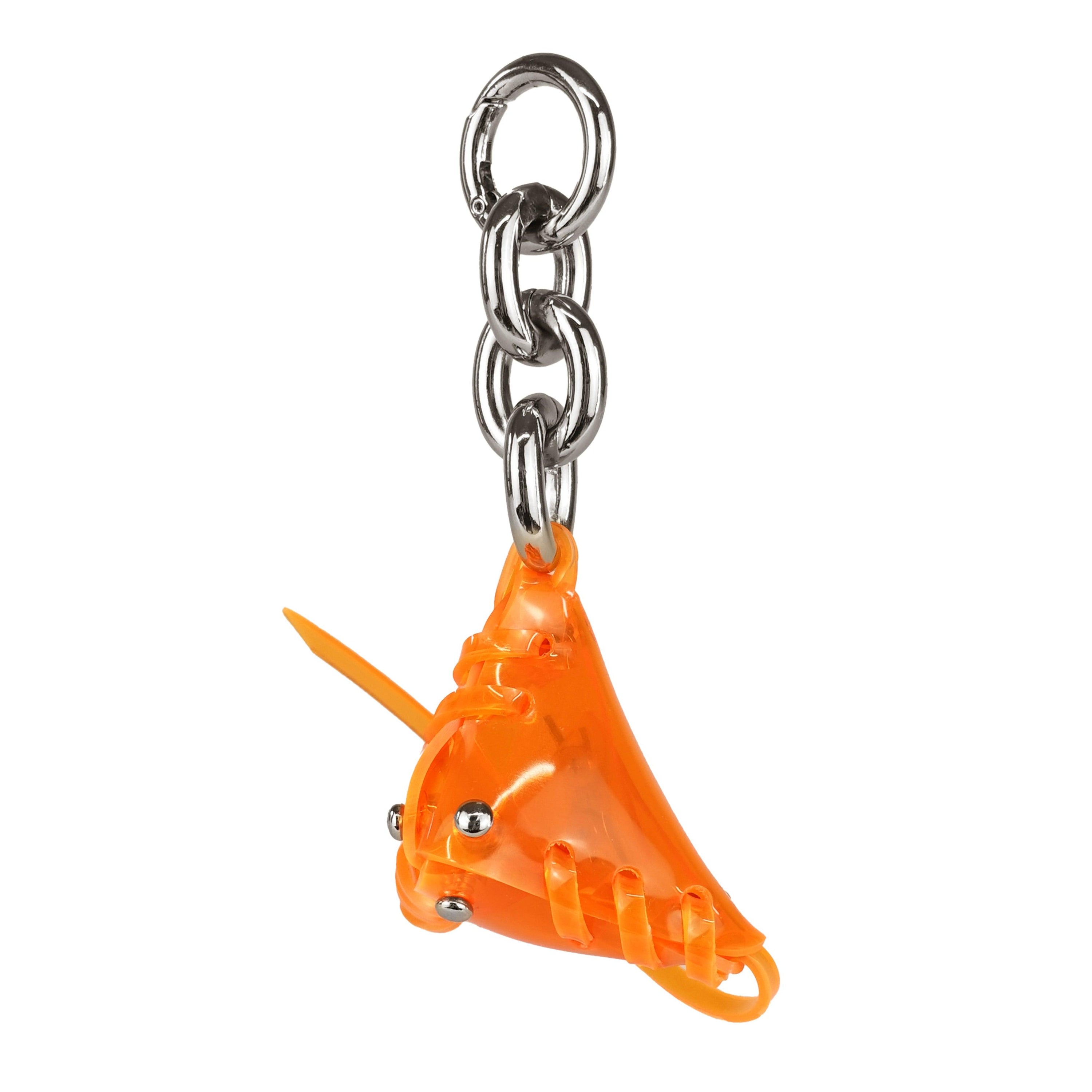 Alien Bag △ Keychain in Dark Brown