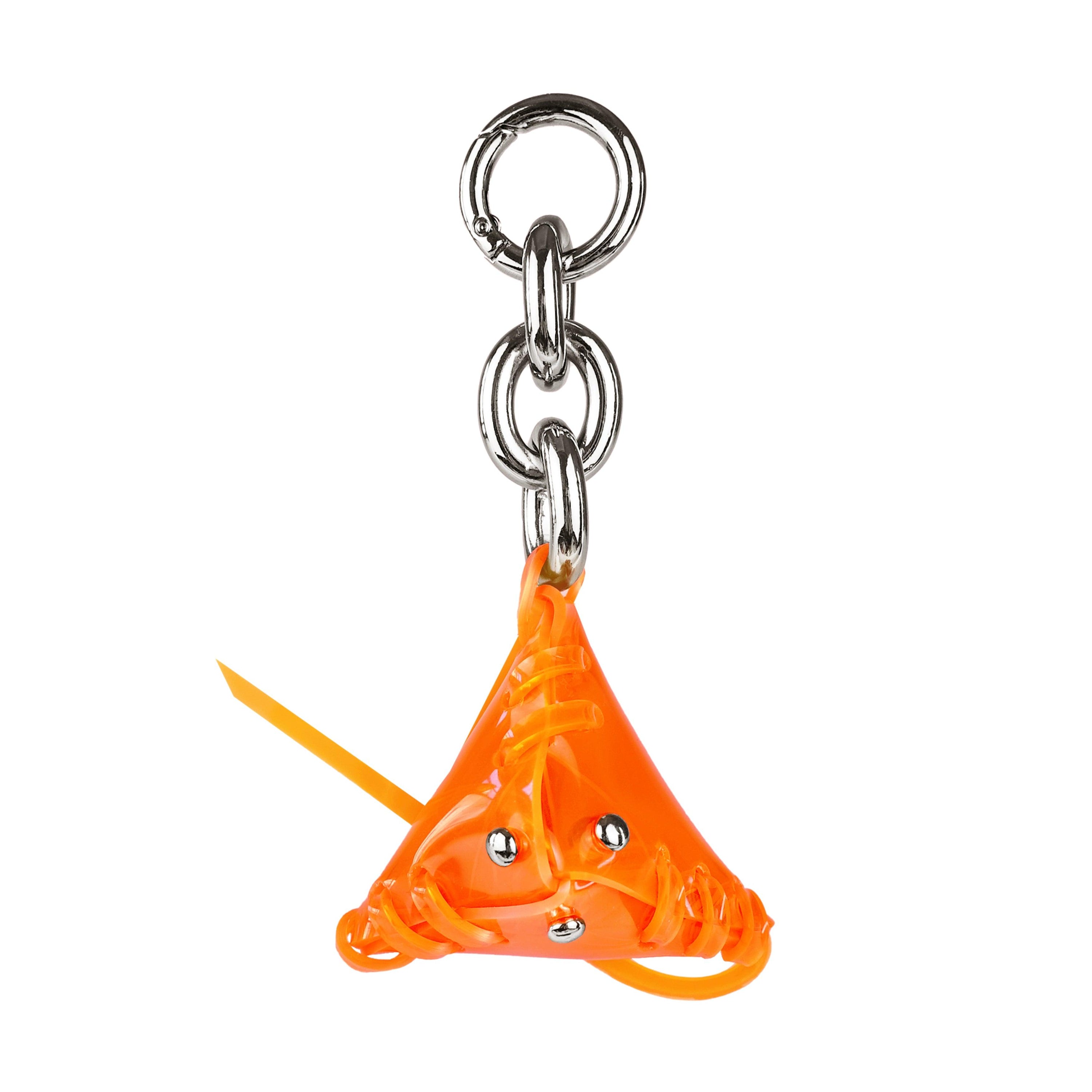 Alien Bag △ Keychain in Dark Brown