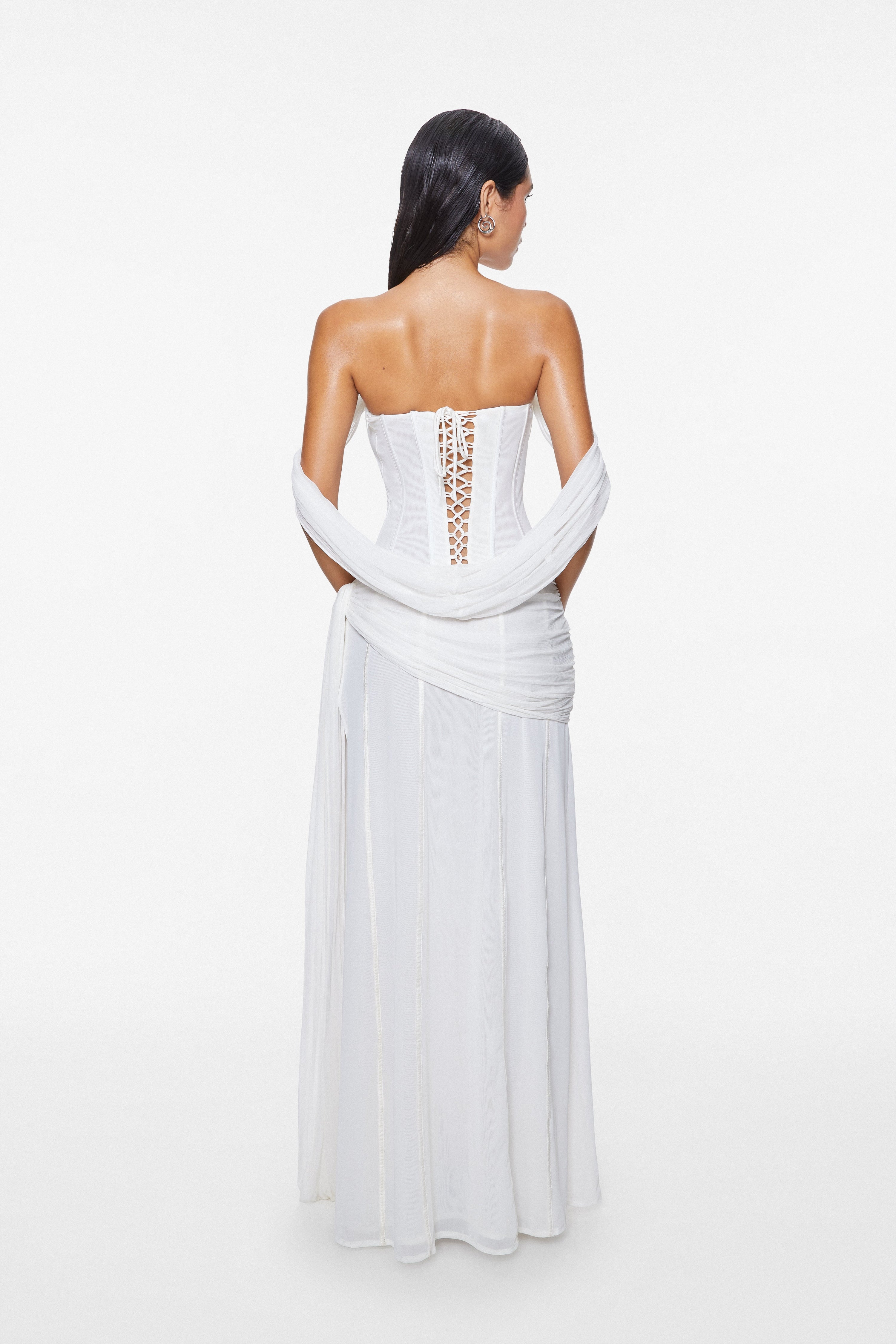 Nemesis Maxi Dress Ivory