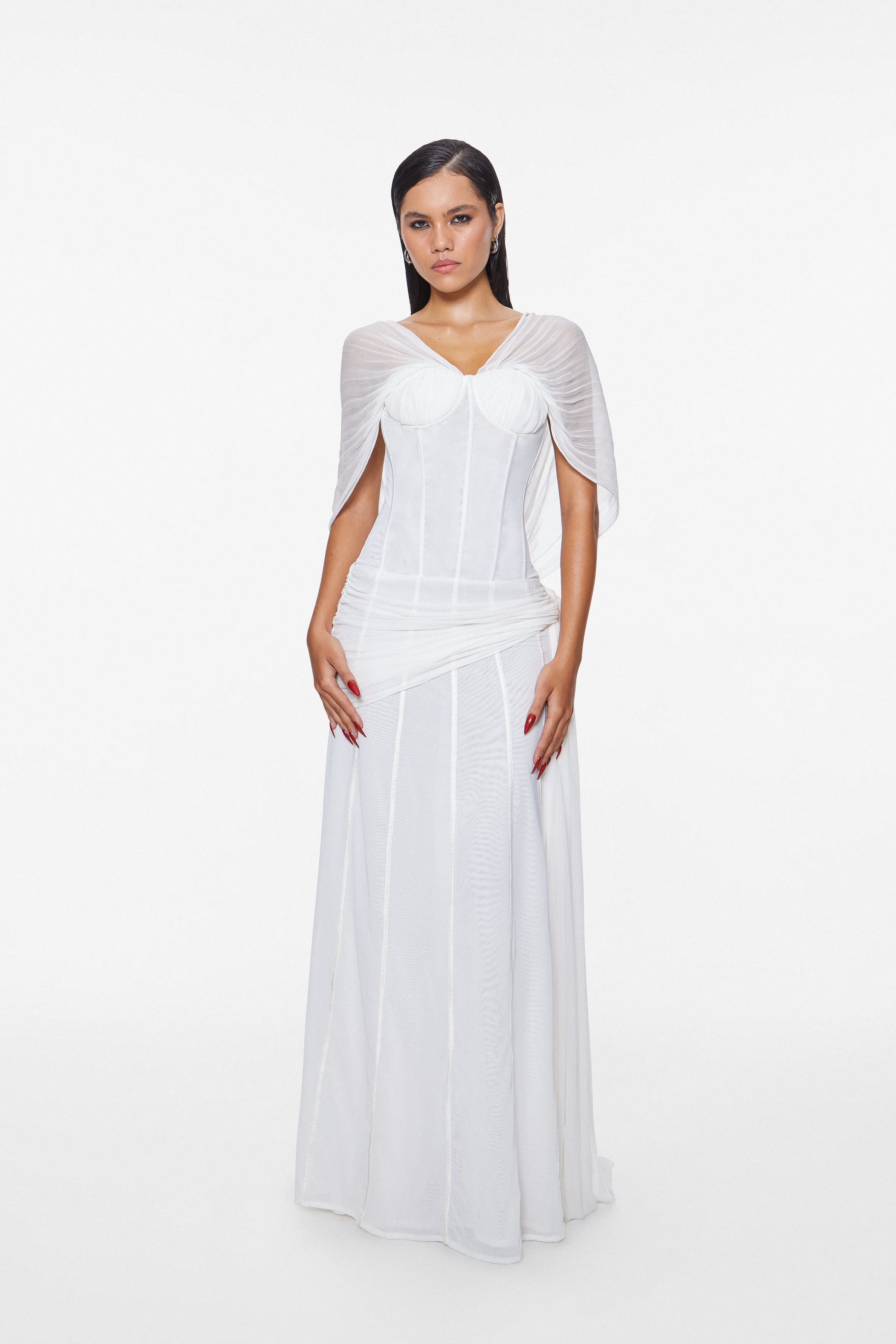 Nemesis Maxi Dress Ivory