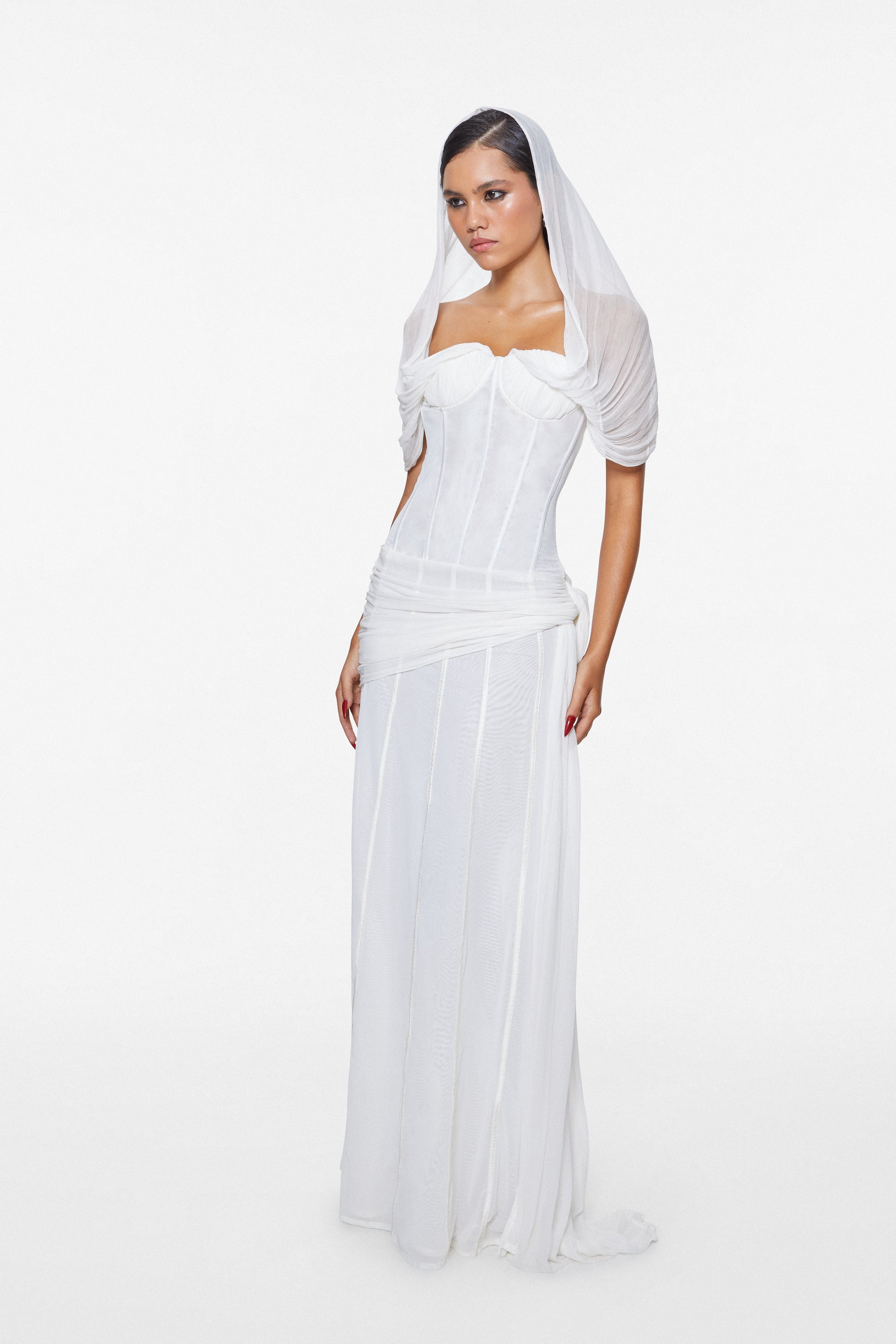 Nemesis Maxi Dress Ivory