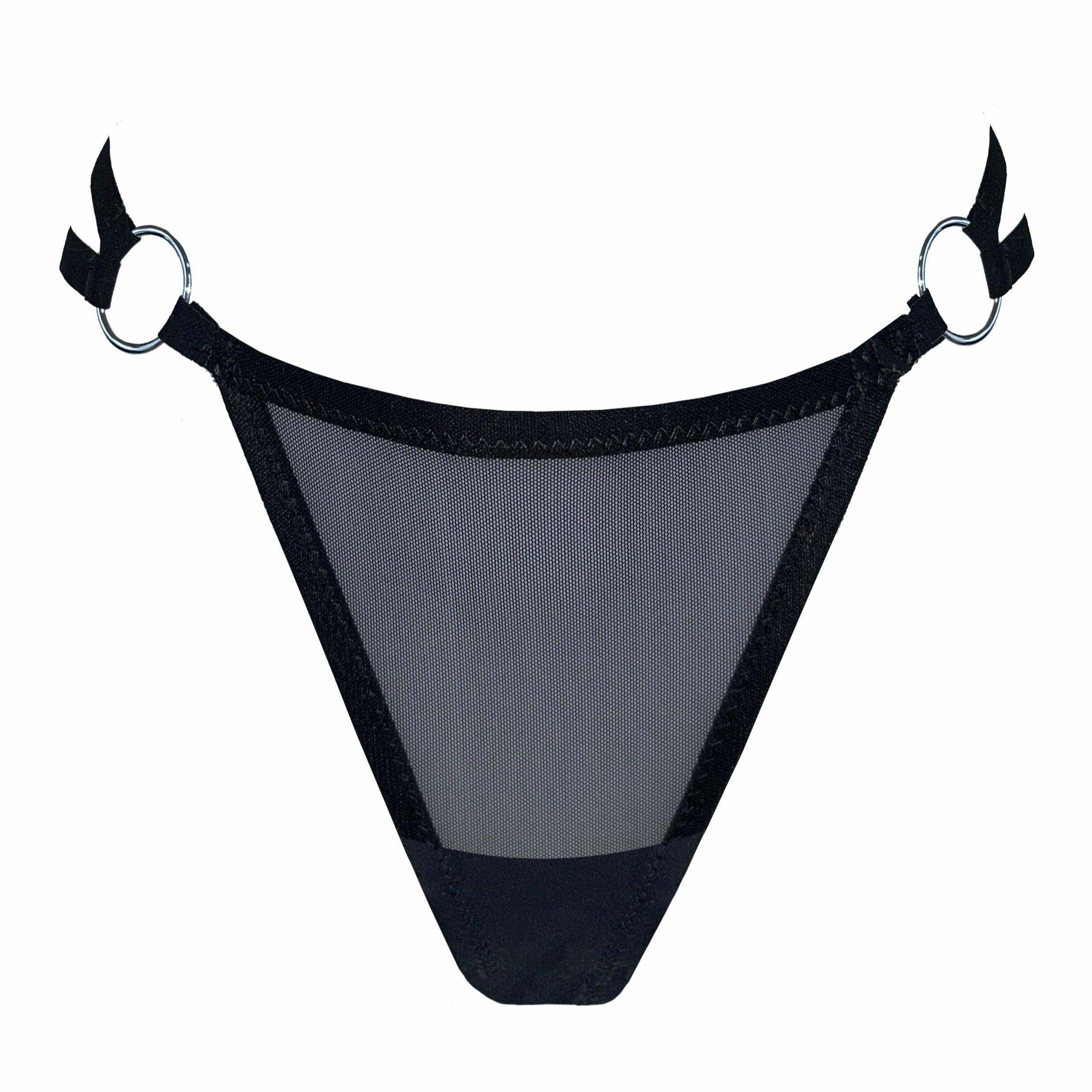 앤젤릭 메시 통 팬티