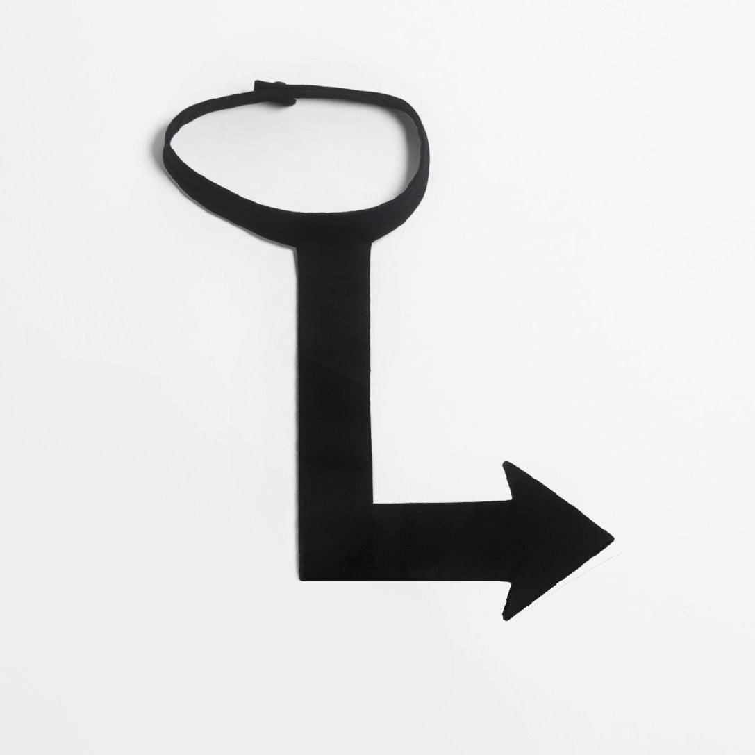 화살표 넥타이 - 왼쪽만 