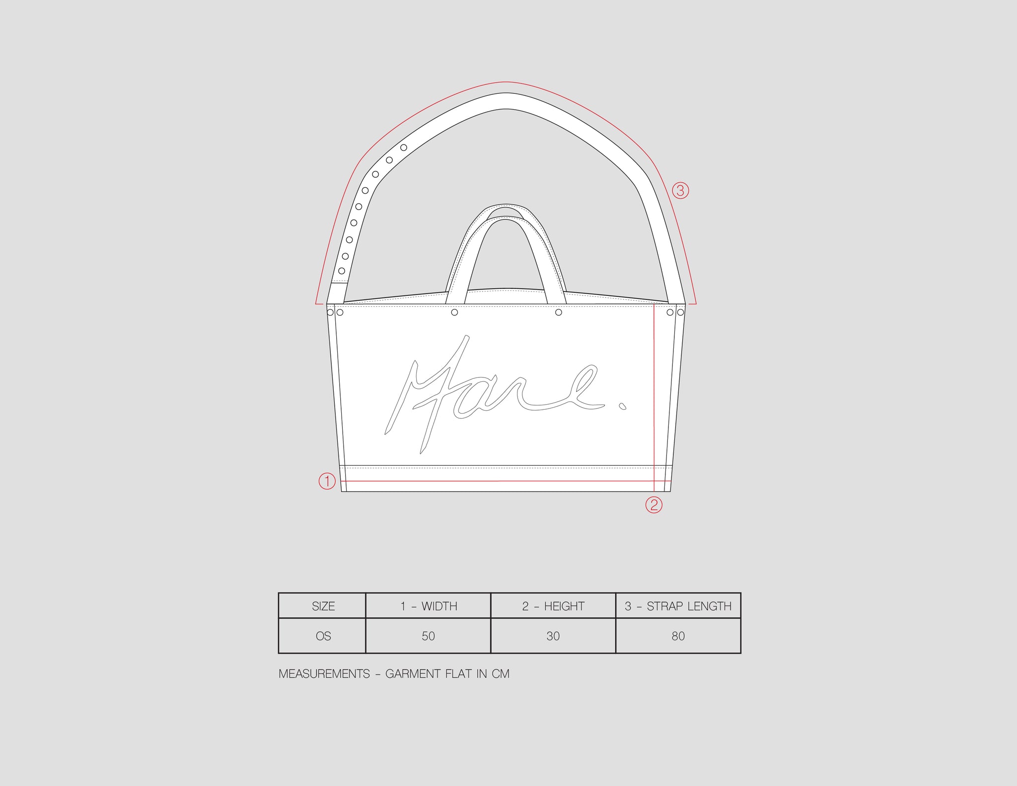 Silver Stud Field Bag