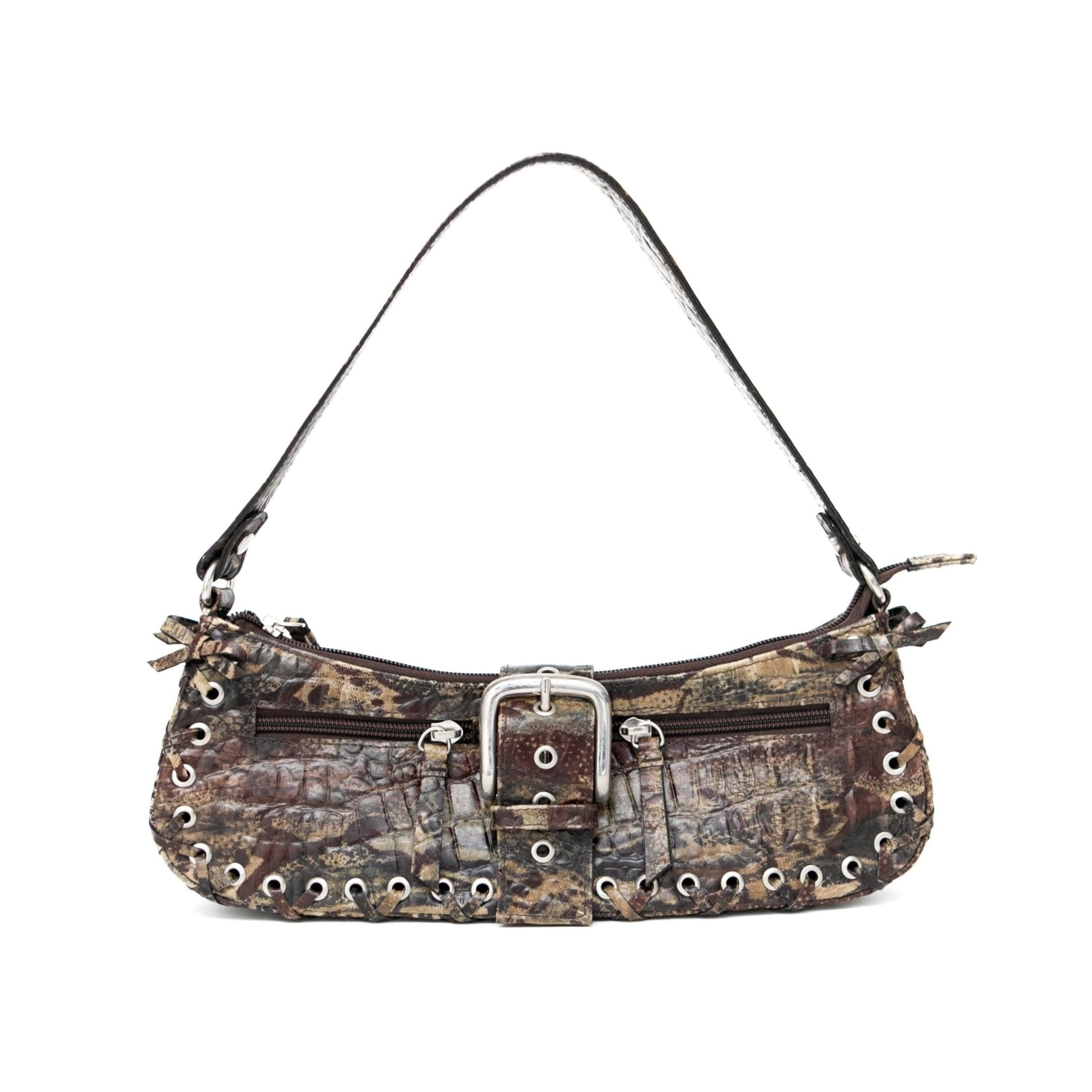 뱀 가죽 프린세사 백