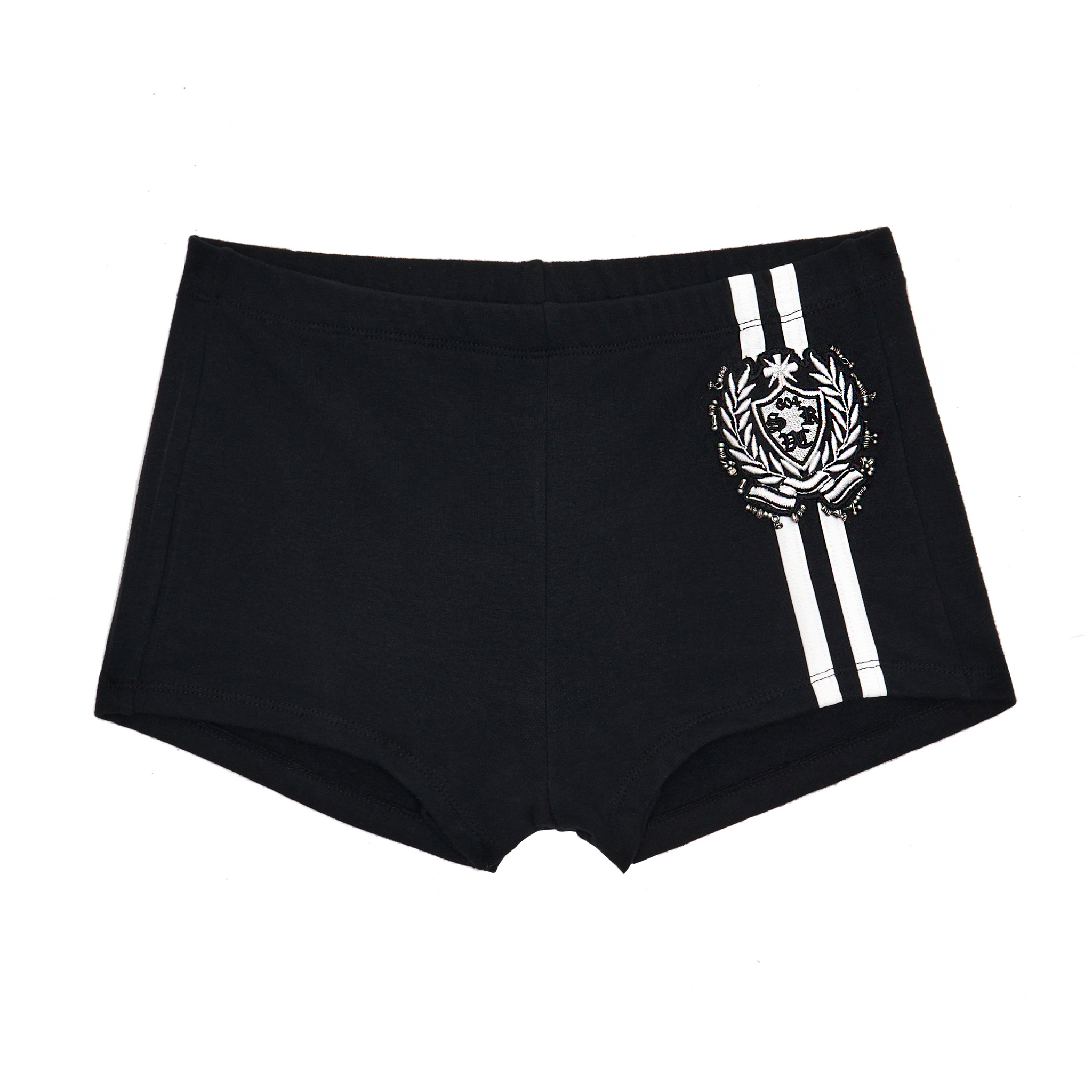 Beaded School Logo Micro Short