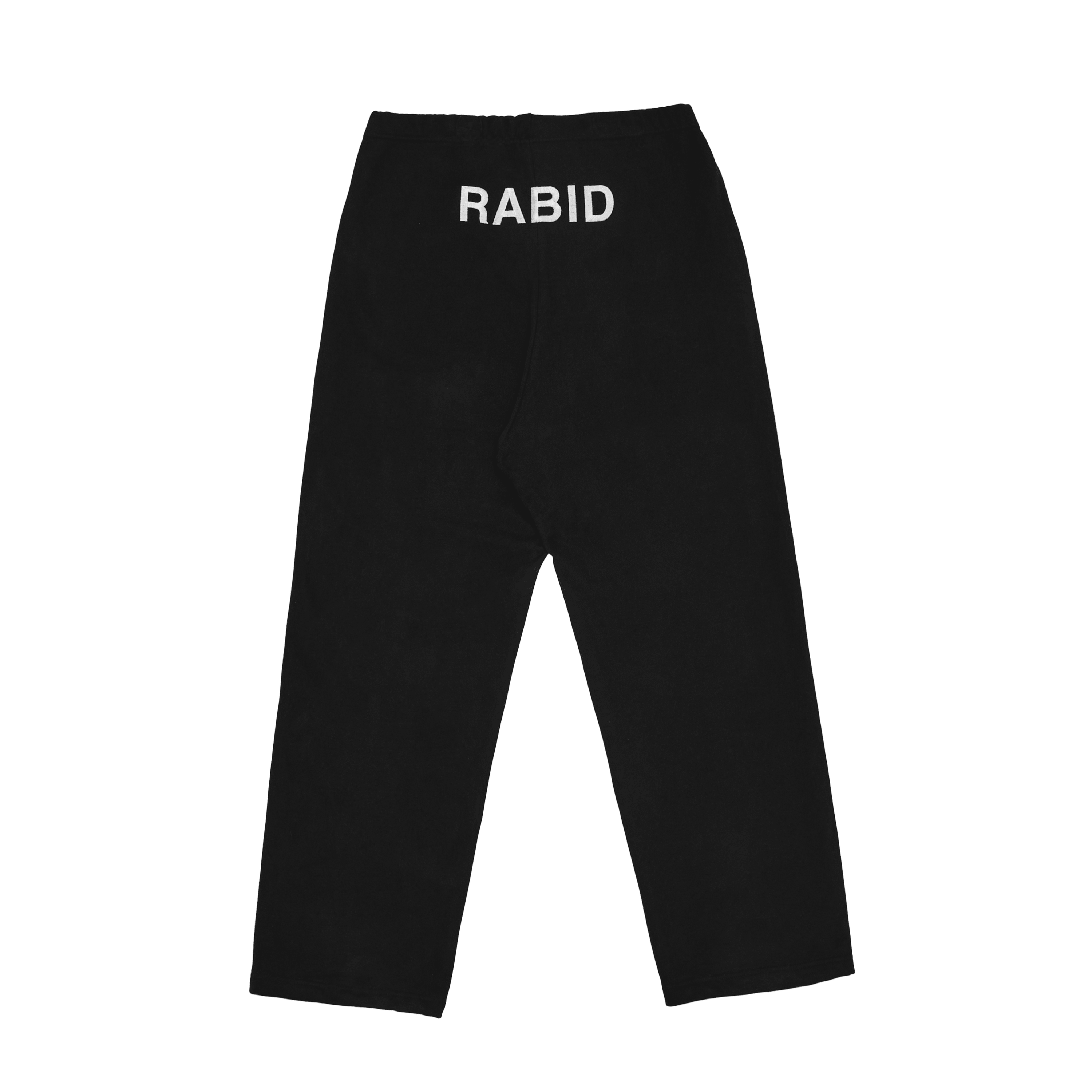 비즈 장식 학교 로고 트랙 팬츠