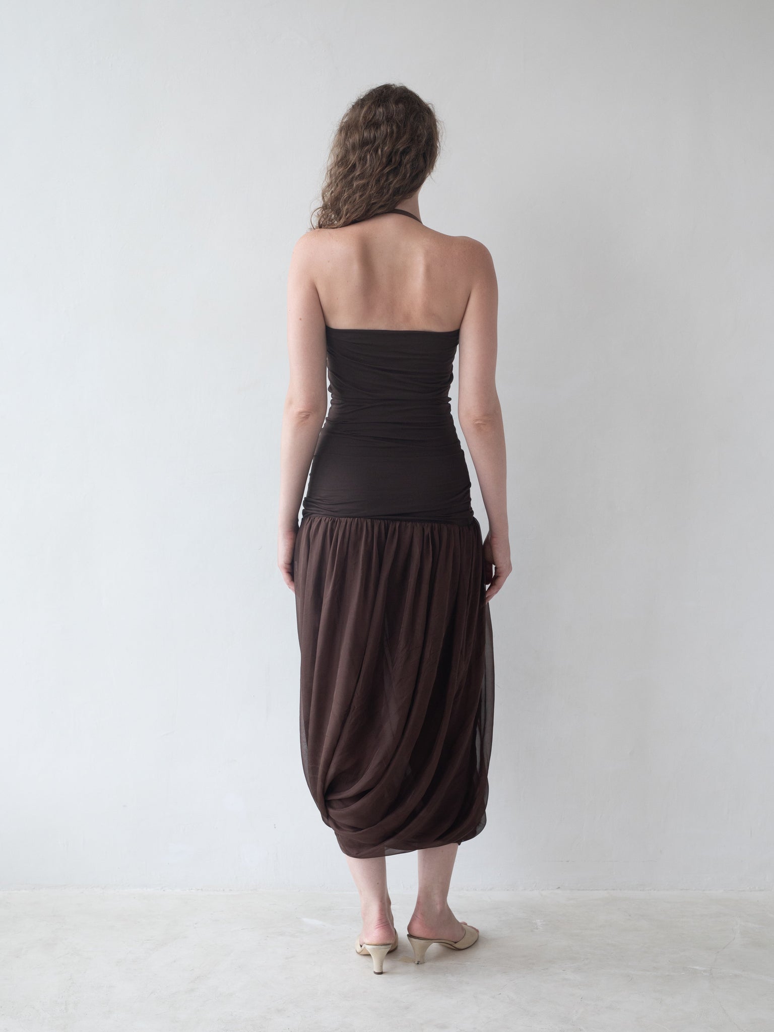 Willow Dress in Brown