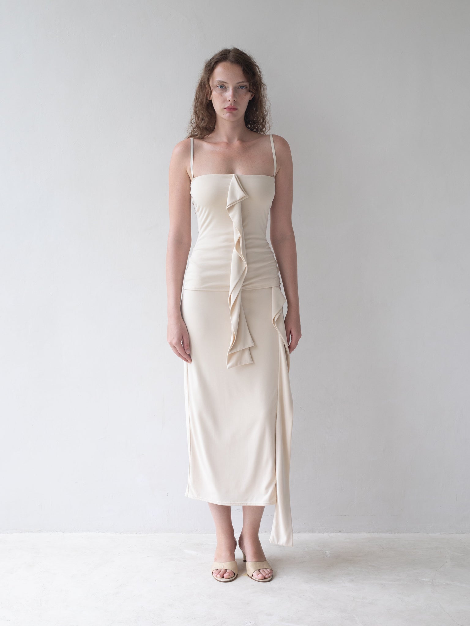 Cascade Top in Cream