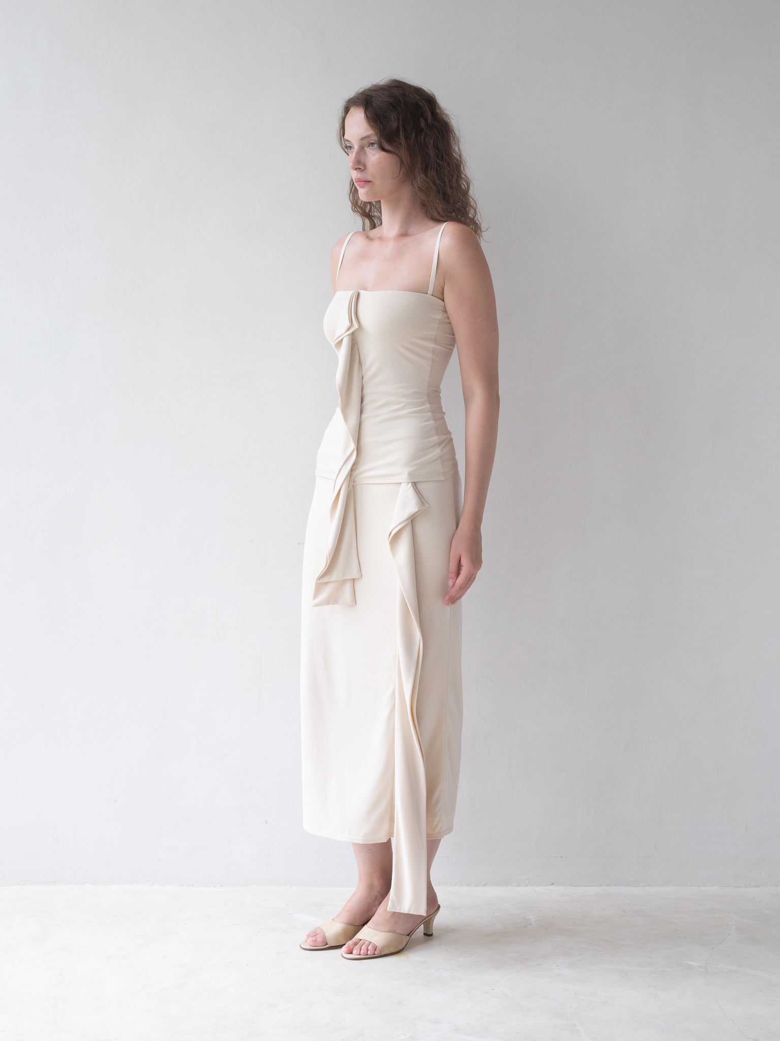 Cascade Skirt in Cream