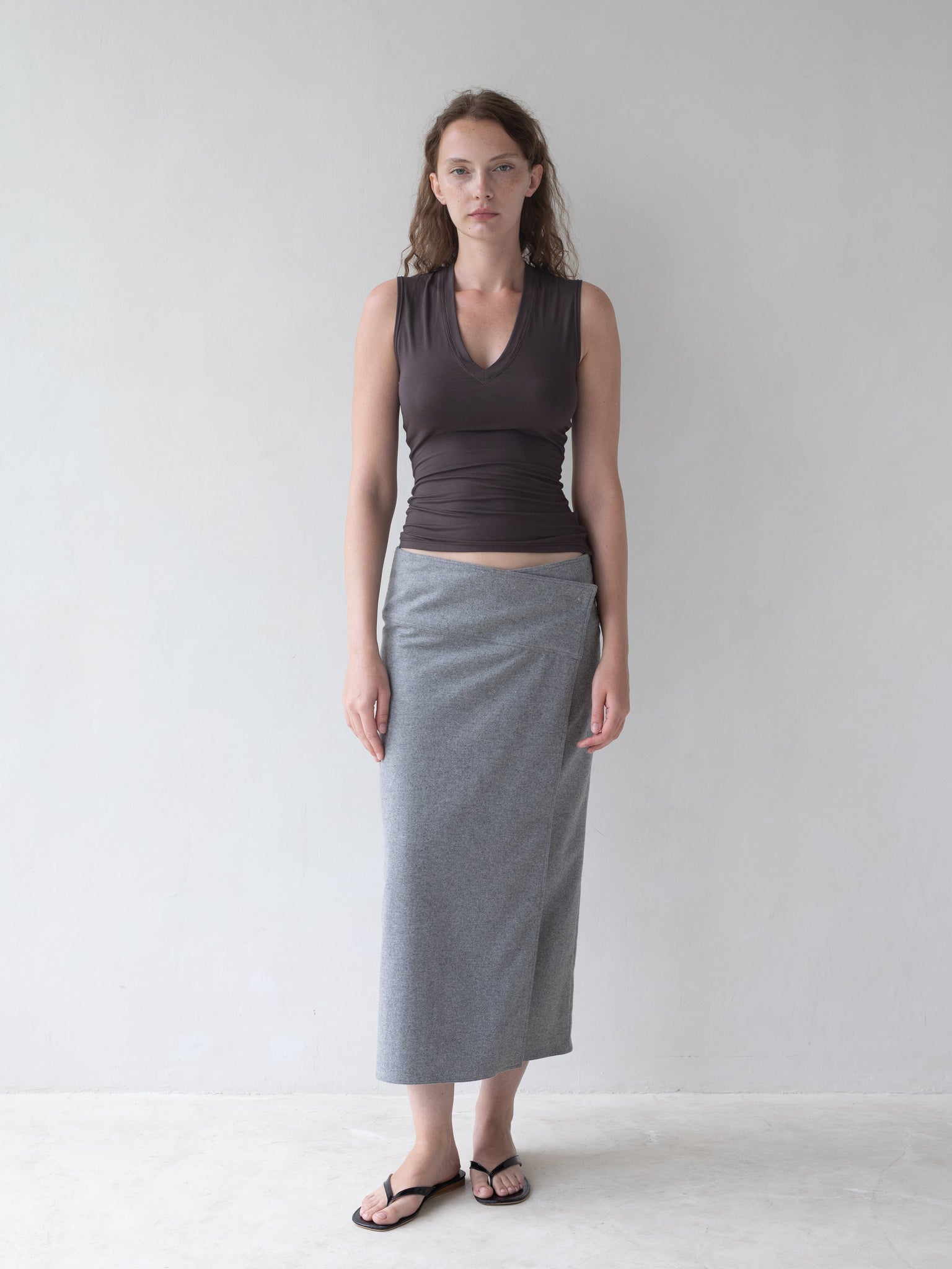 Scene Skirt in Grey