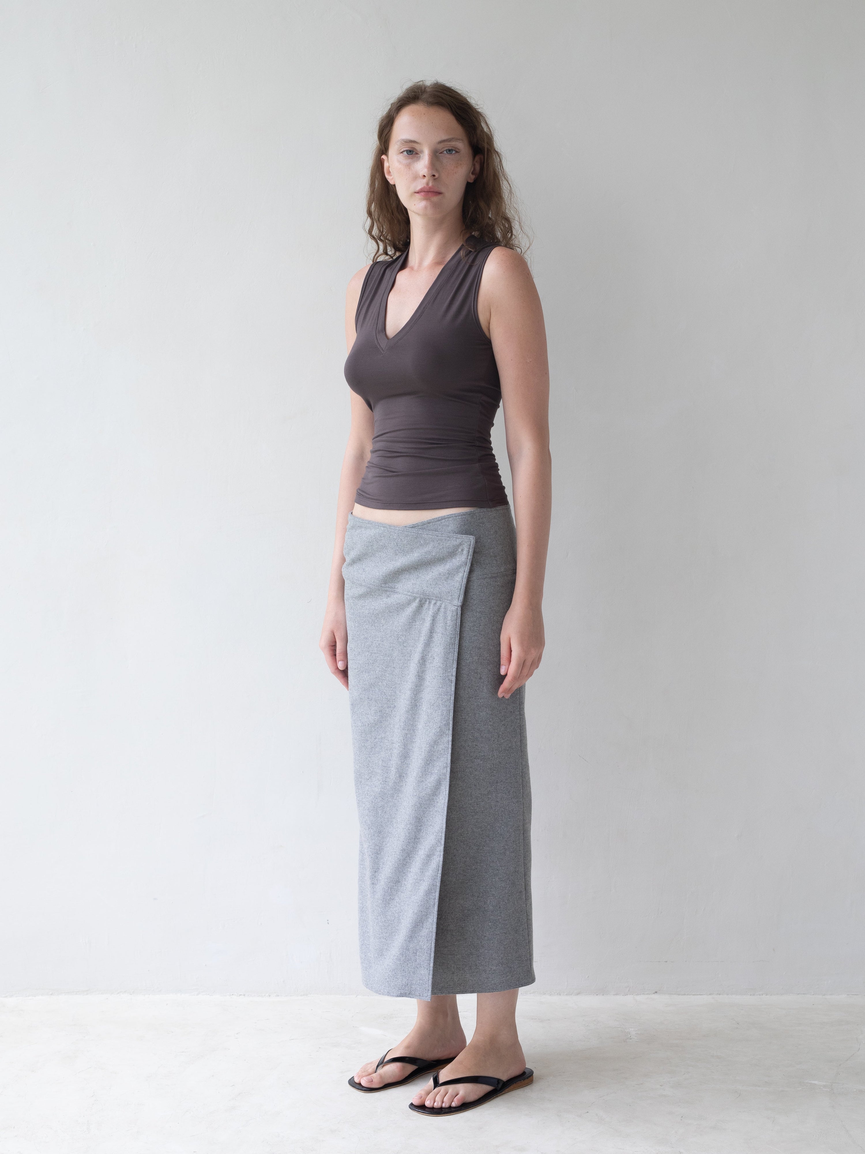 Scene Skirt in Grey