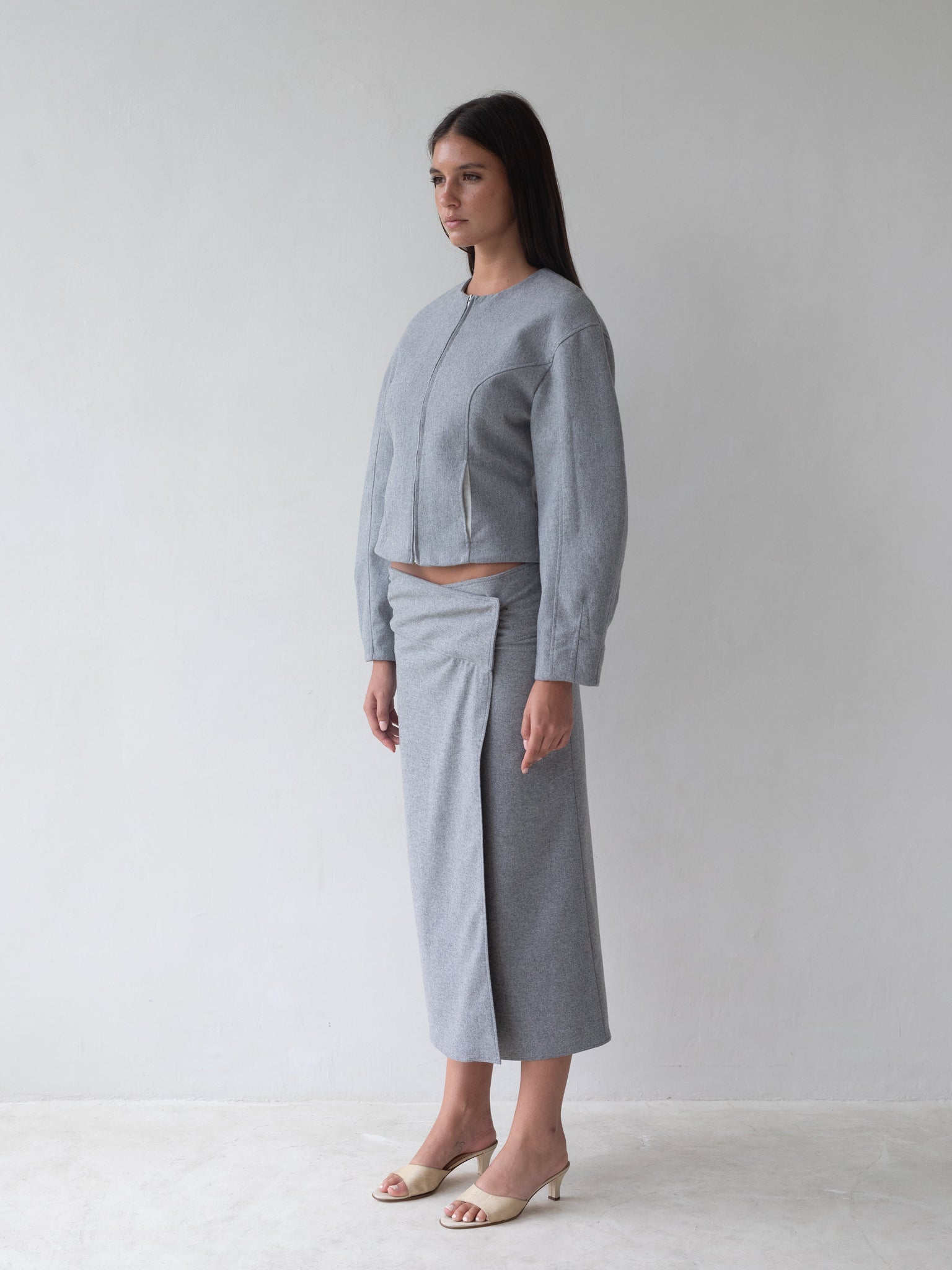 Summit Jacket in Grey