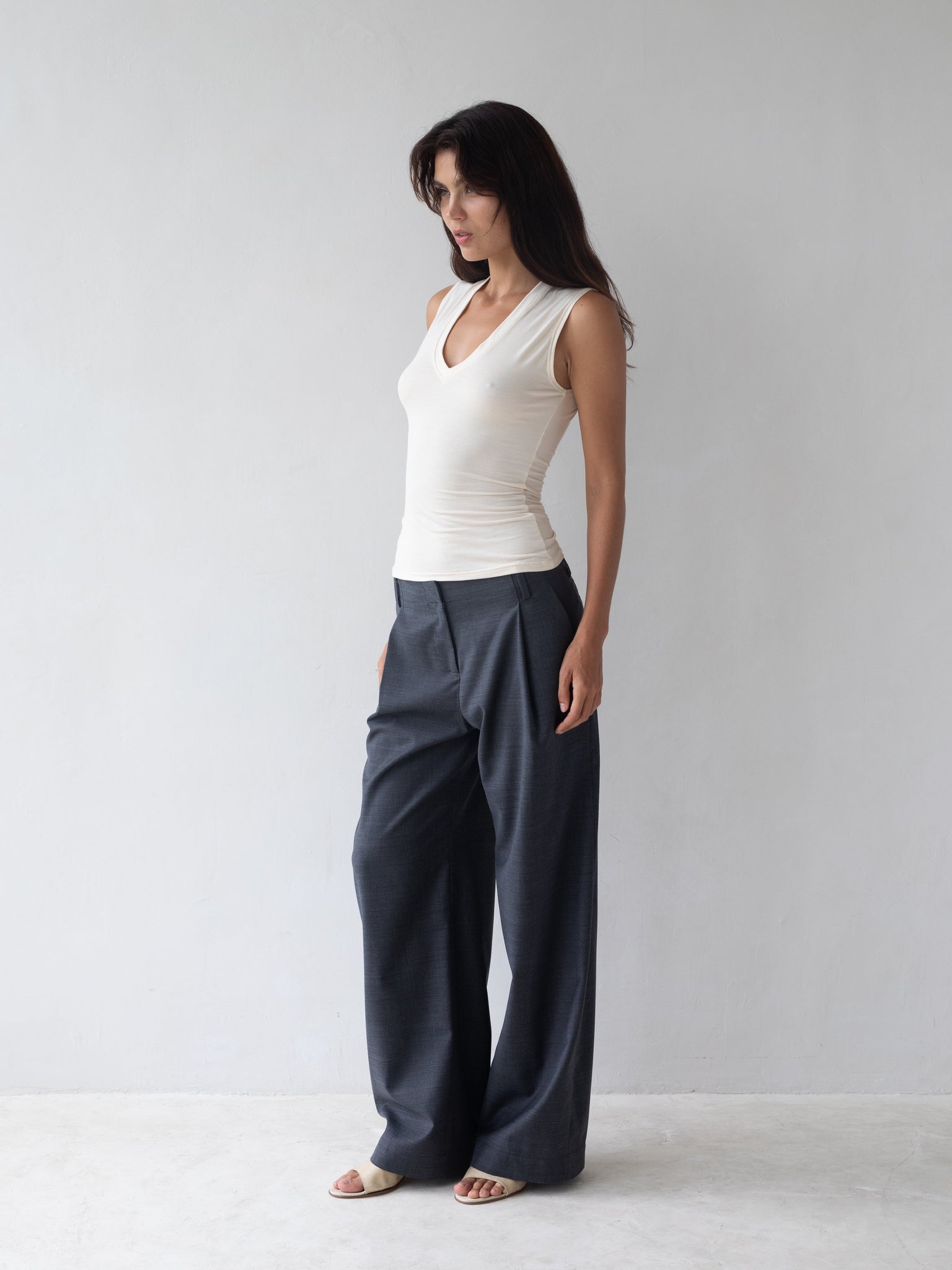 Bolinas Pant in Grey