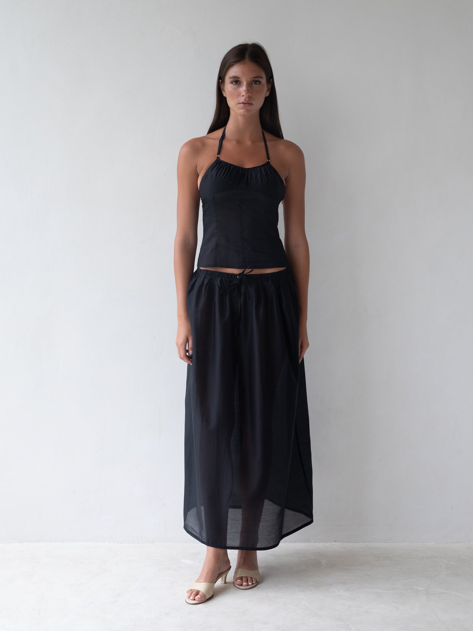 Rhea Skirt in Black