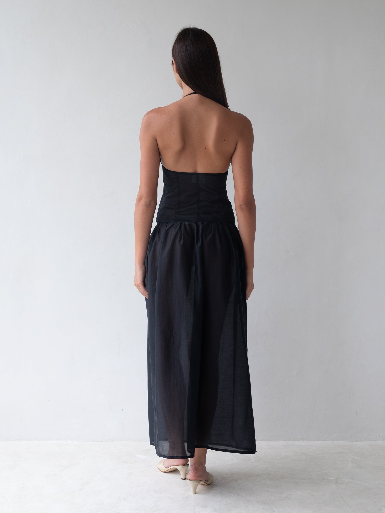 Rhea Skirt in Black