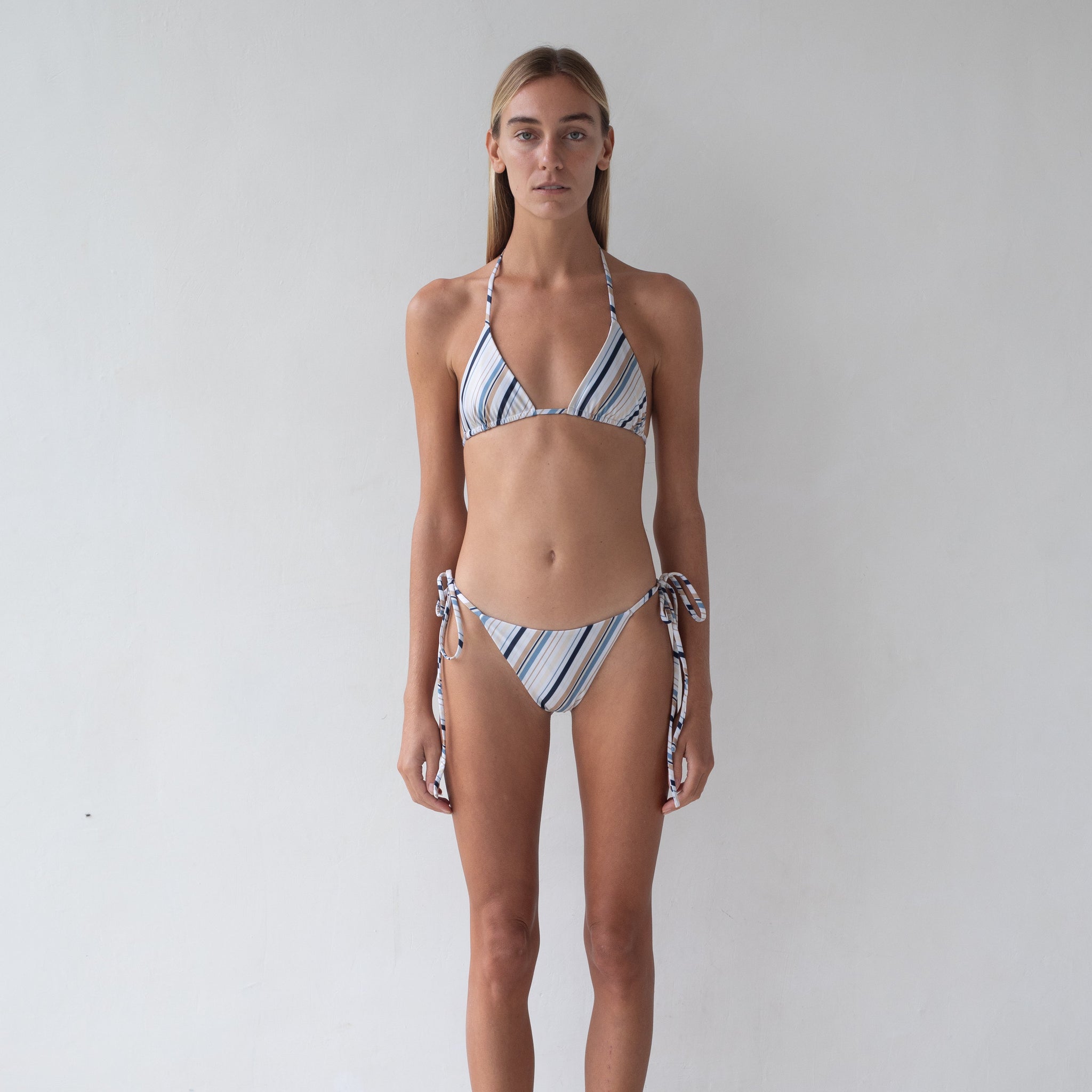 Estelle Top in Blue Stripe