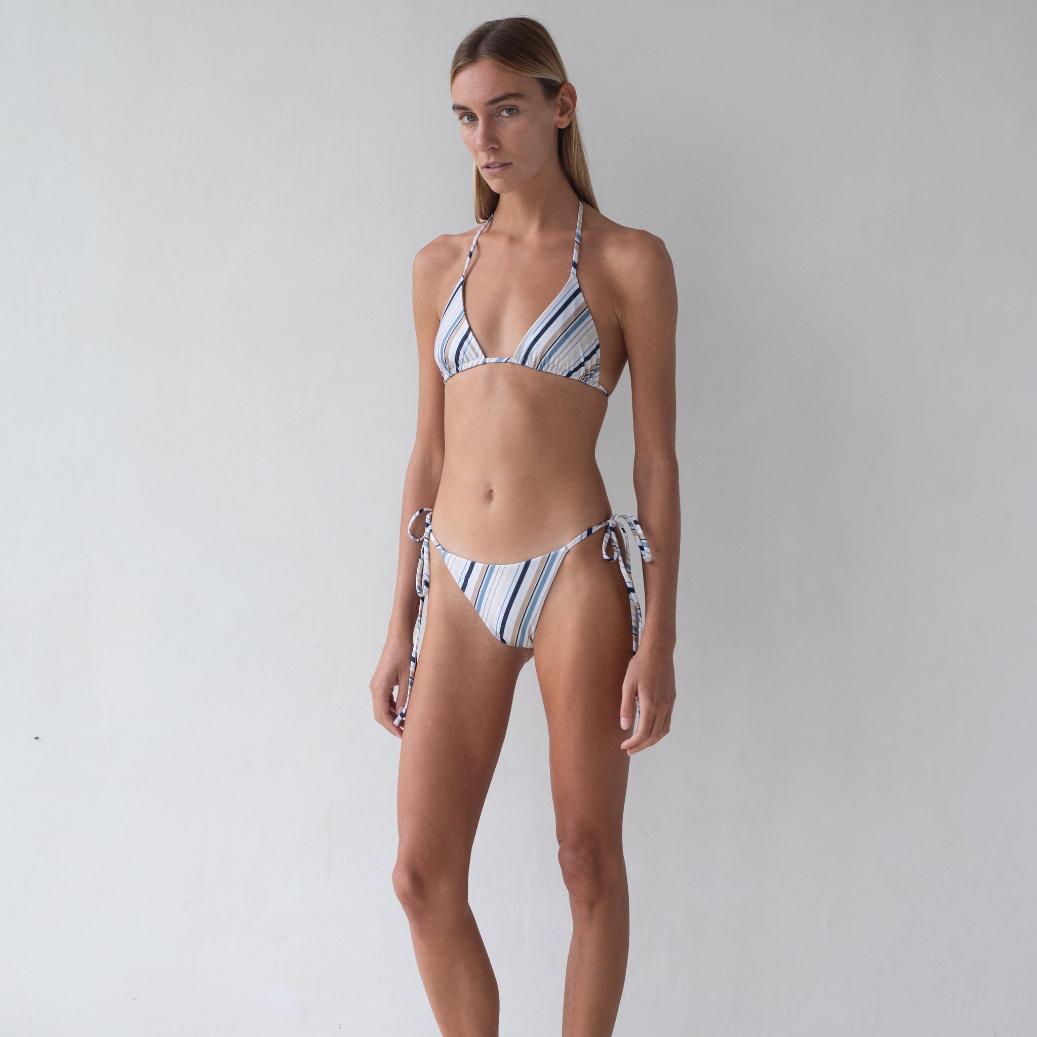 Estelle Bottom in Blue Stripe