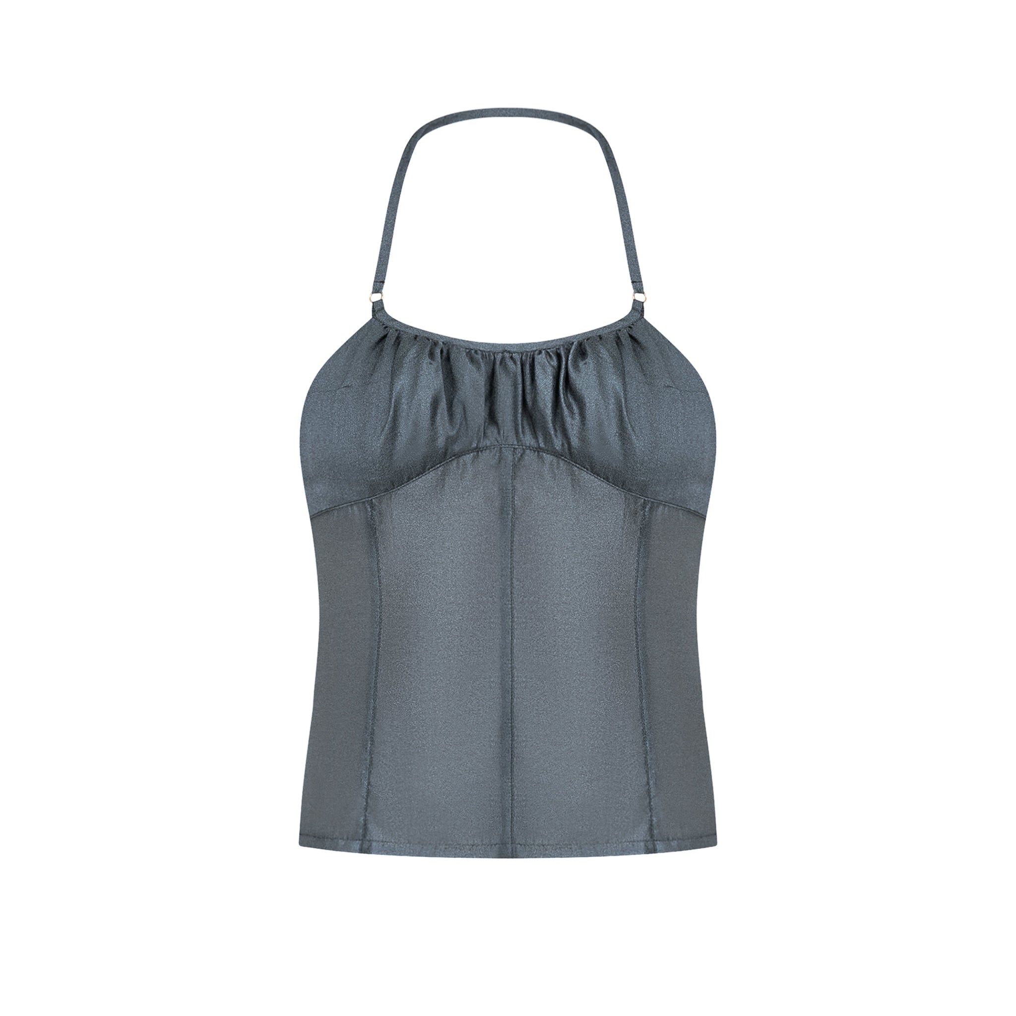 Flore Top in Evergreen