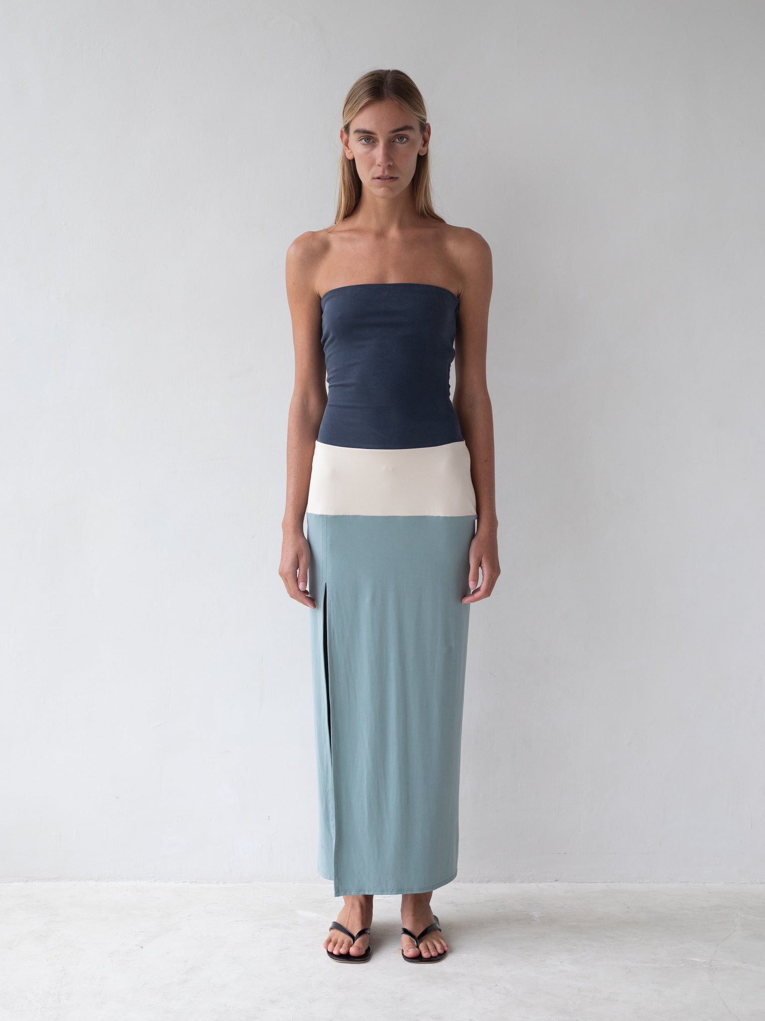 Sycamore Dress in Blue