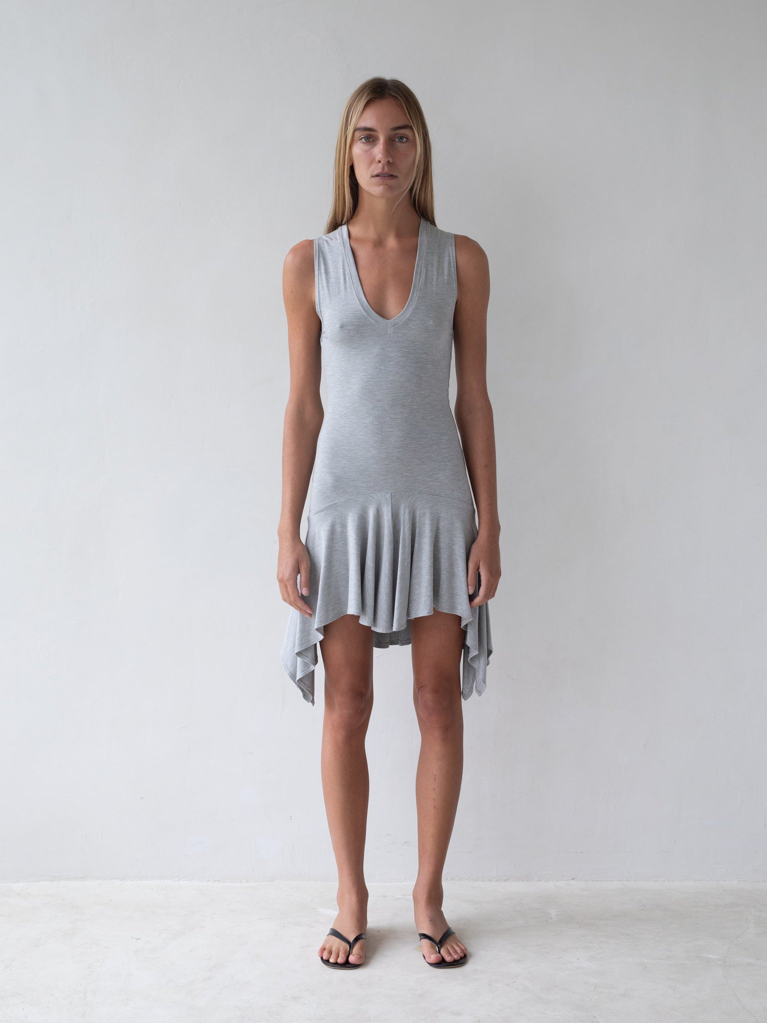 Park Dress in Grey