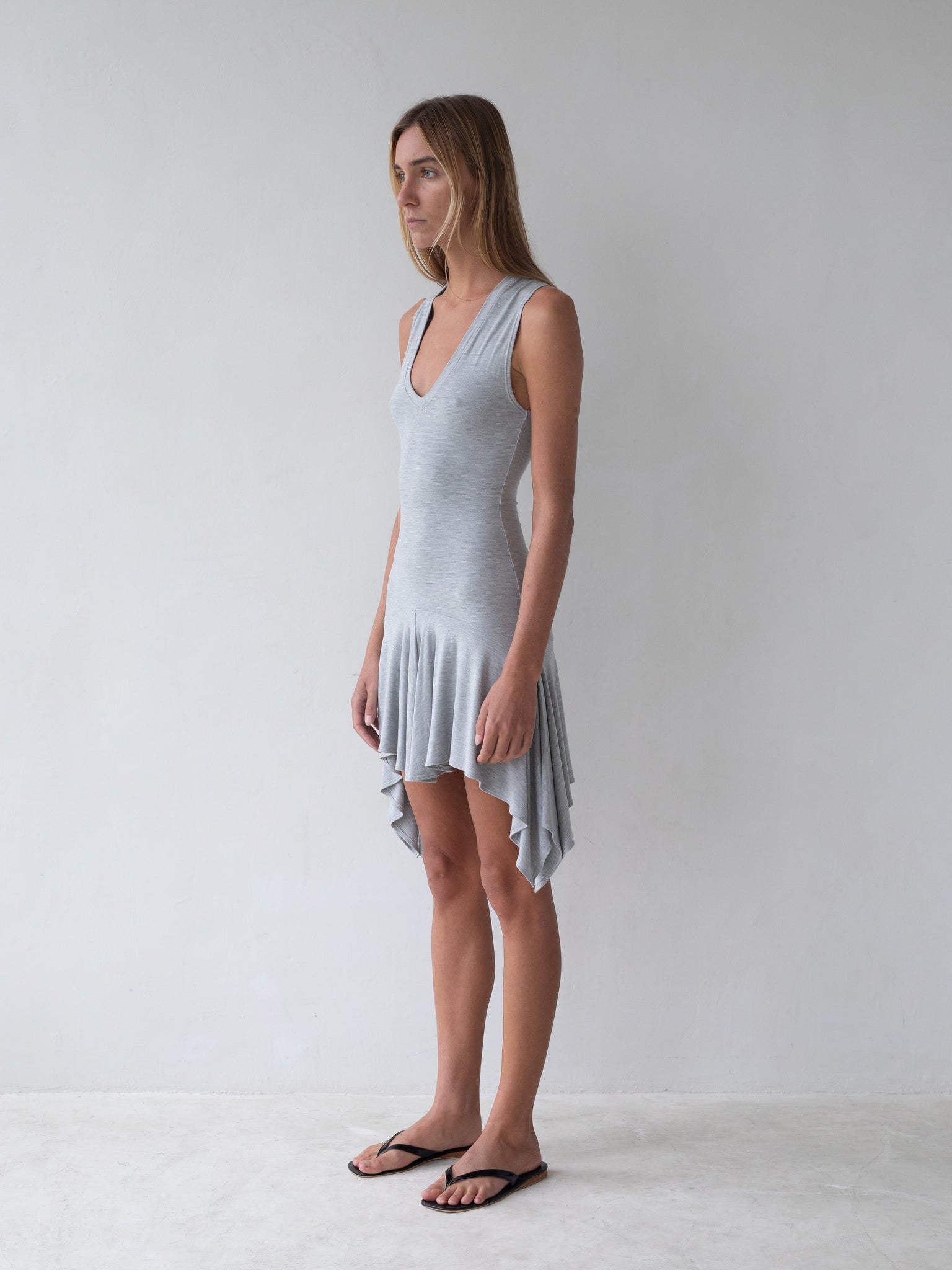 Park Dress in Grey