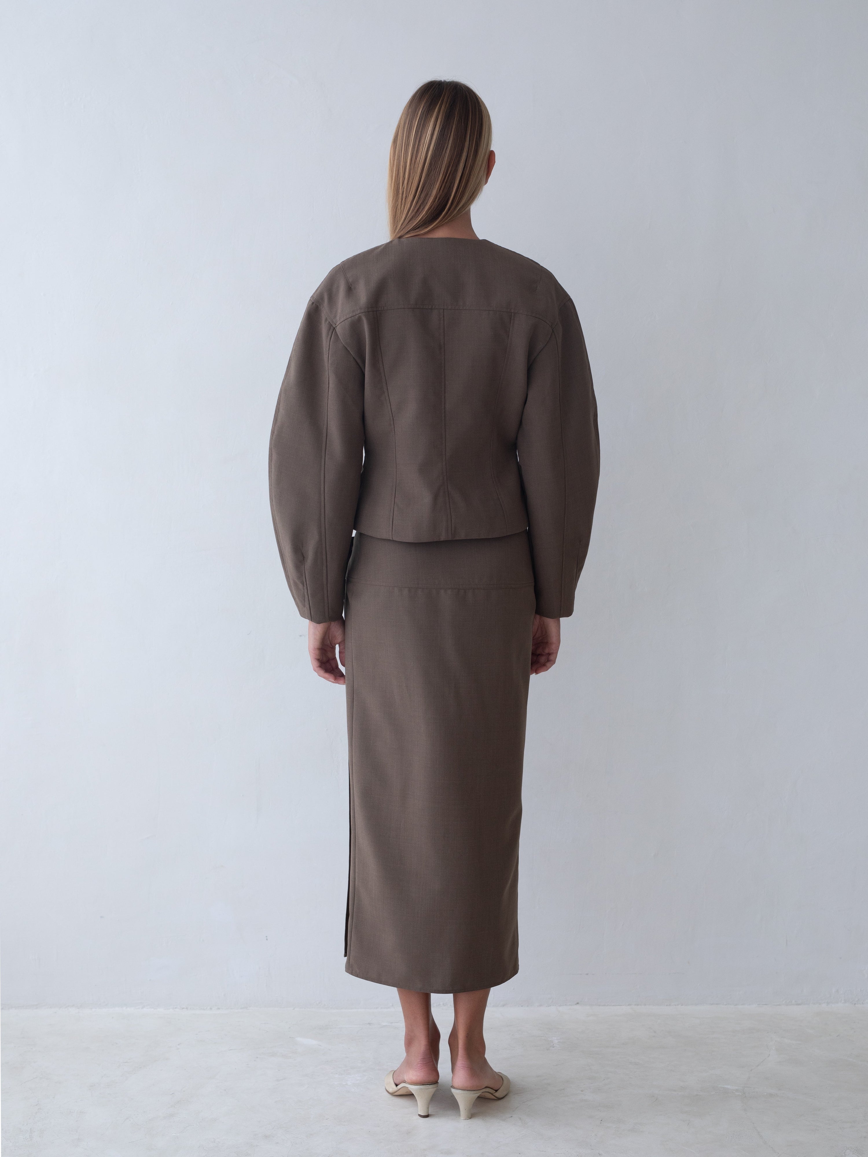 Summit Jacket in Brown