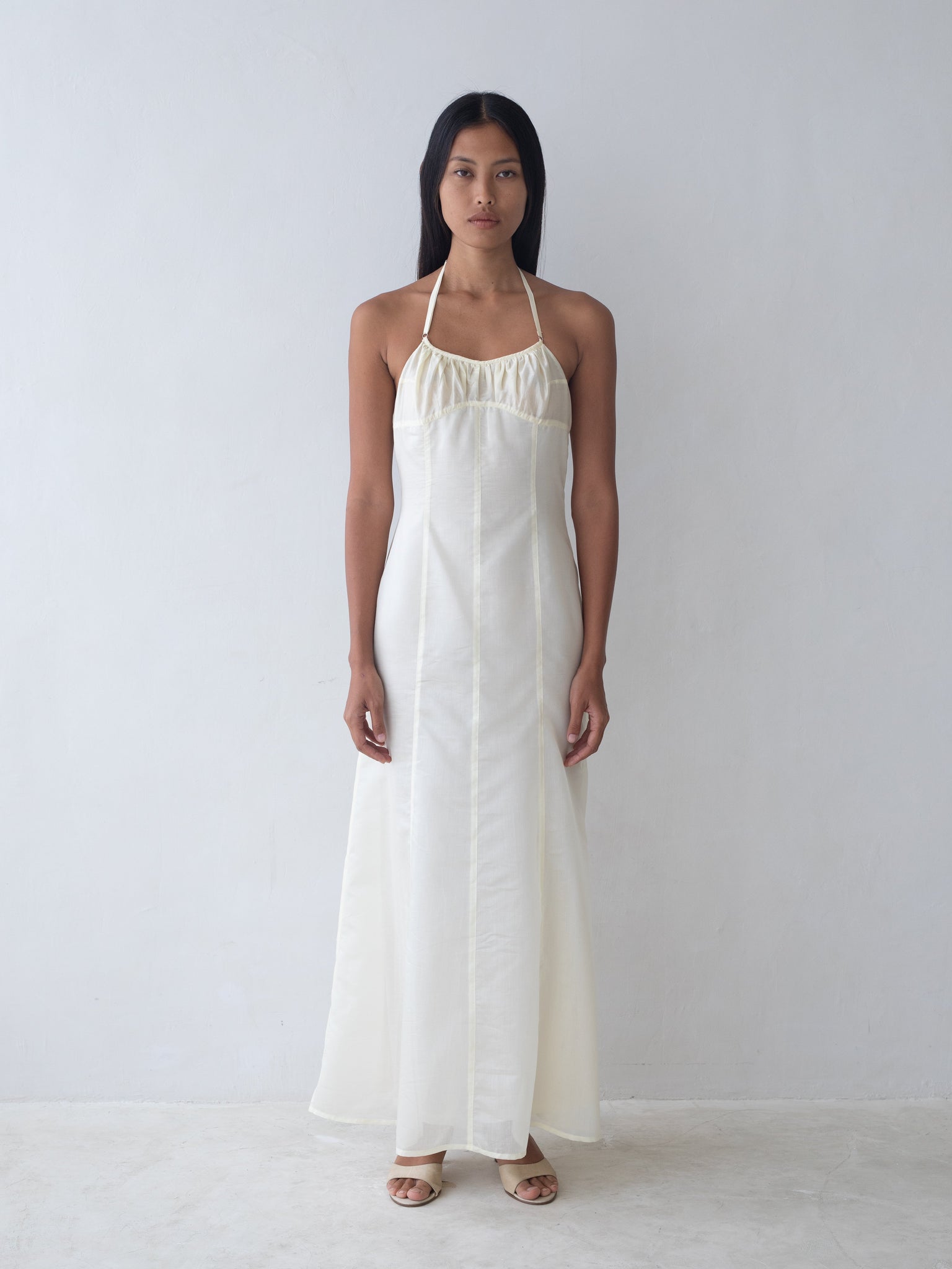 Flore Maxi Dress in Cream