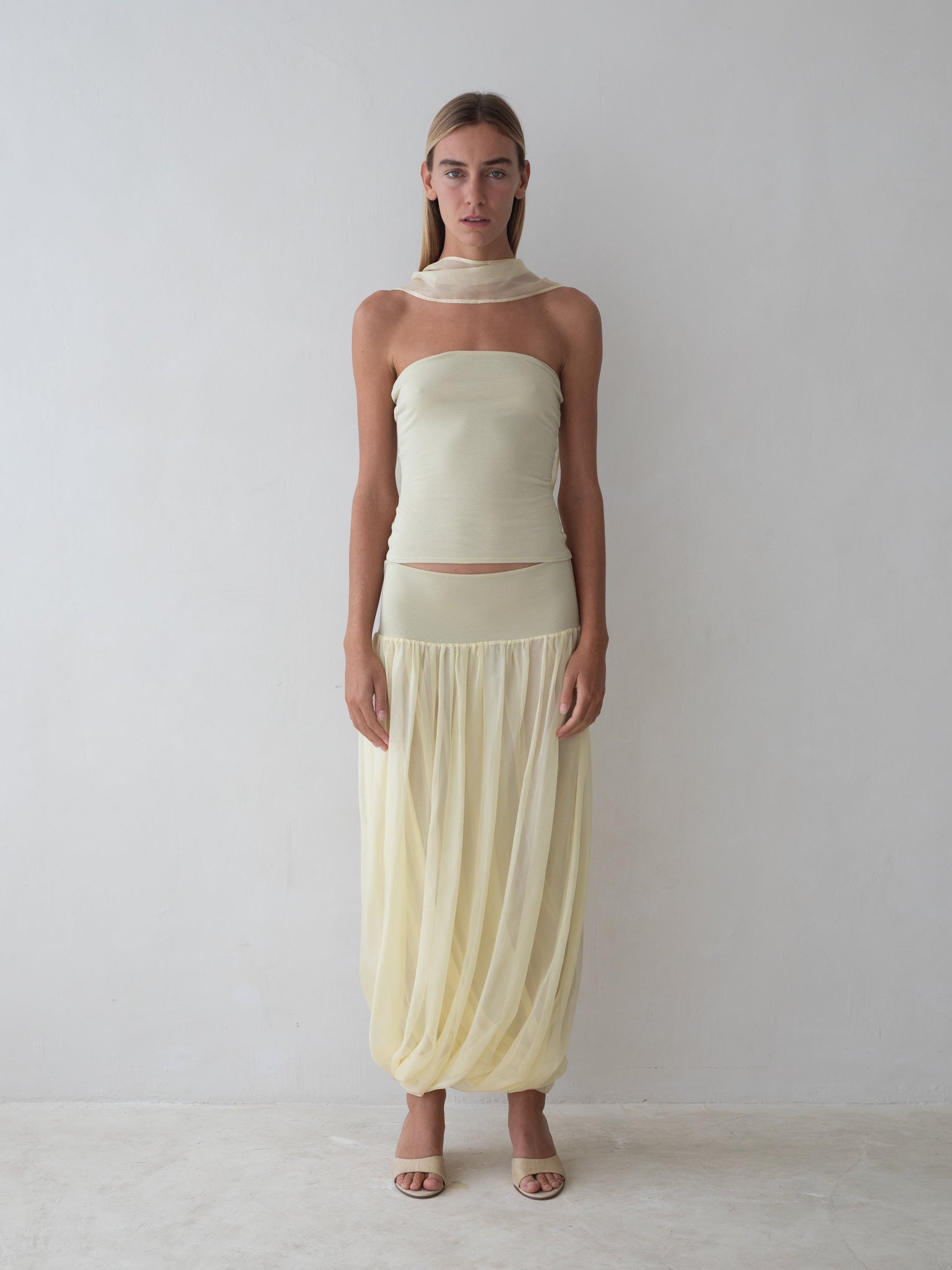 Meadow Maxi Skirt in Honey