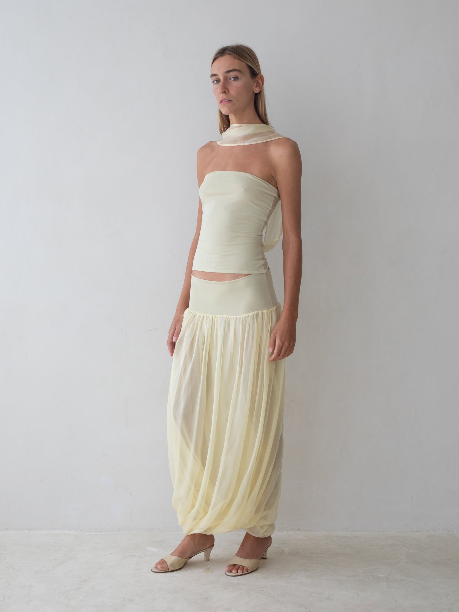 Meadow Maxi Skirt in Honey