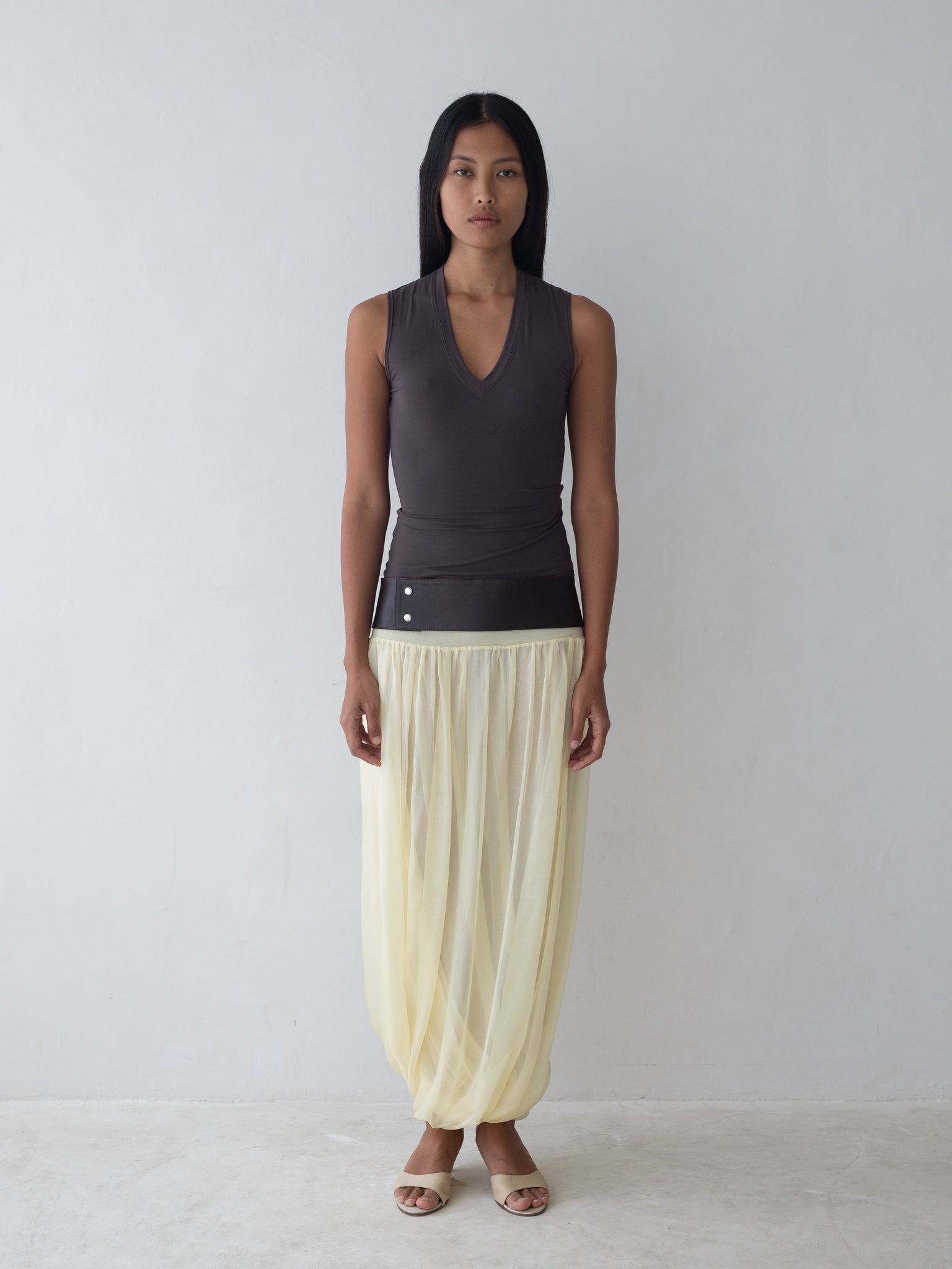 Meadow Maxi Skirt in Honey